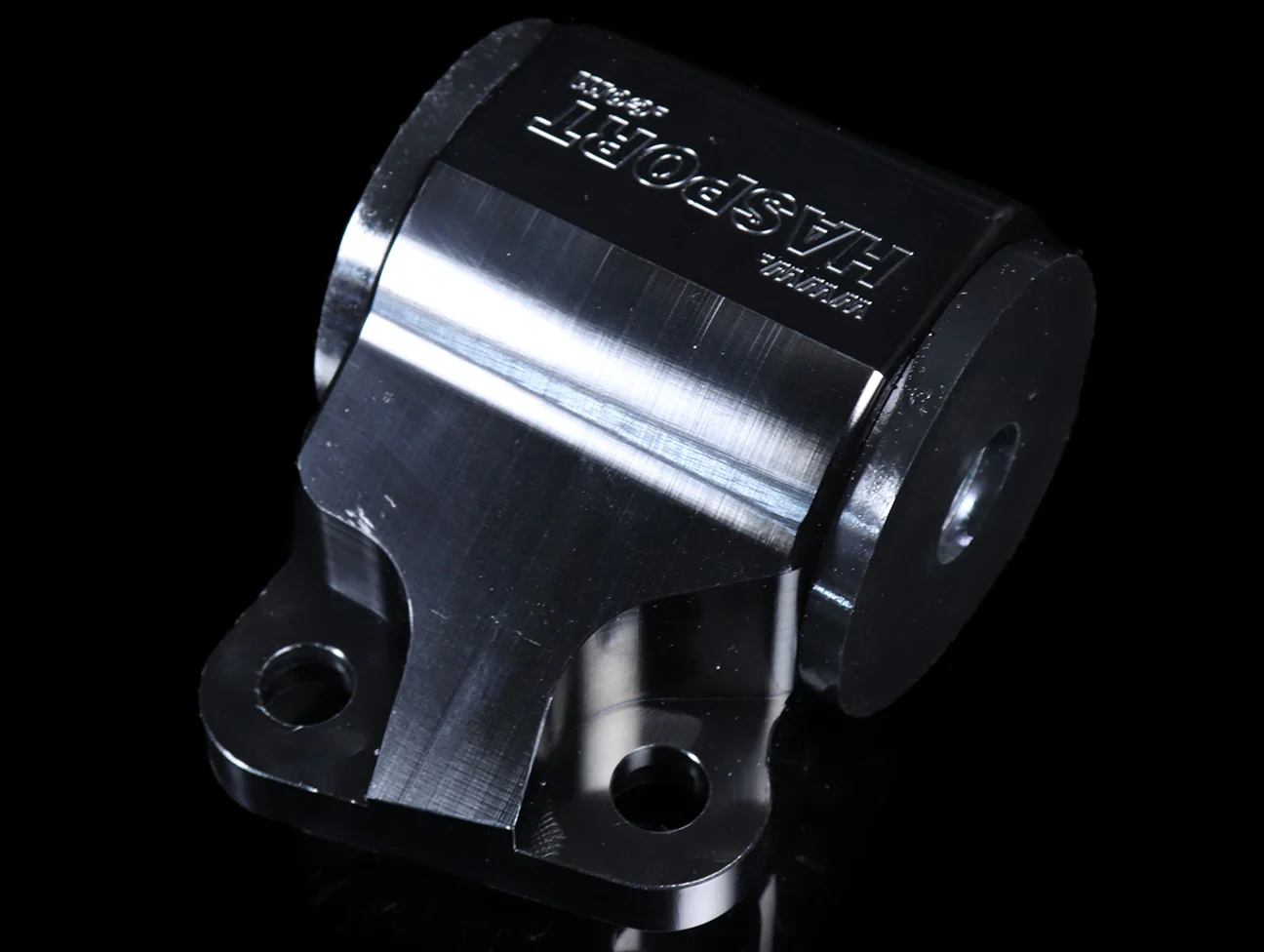 Hasport Billet Black Left Hand Mount - 92-95 Civic / 92-97 Delsol - Image 2