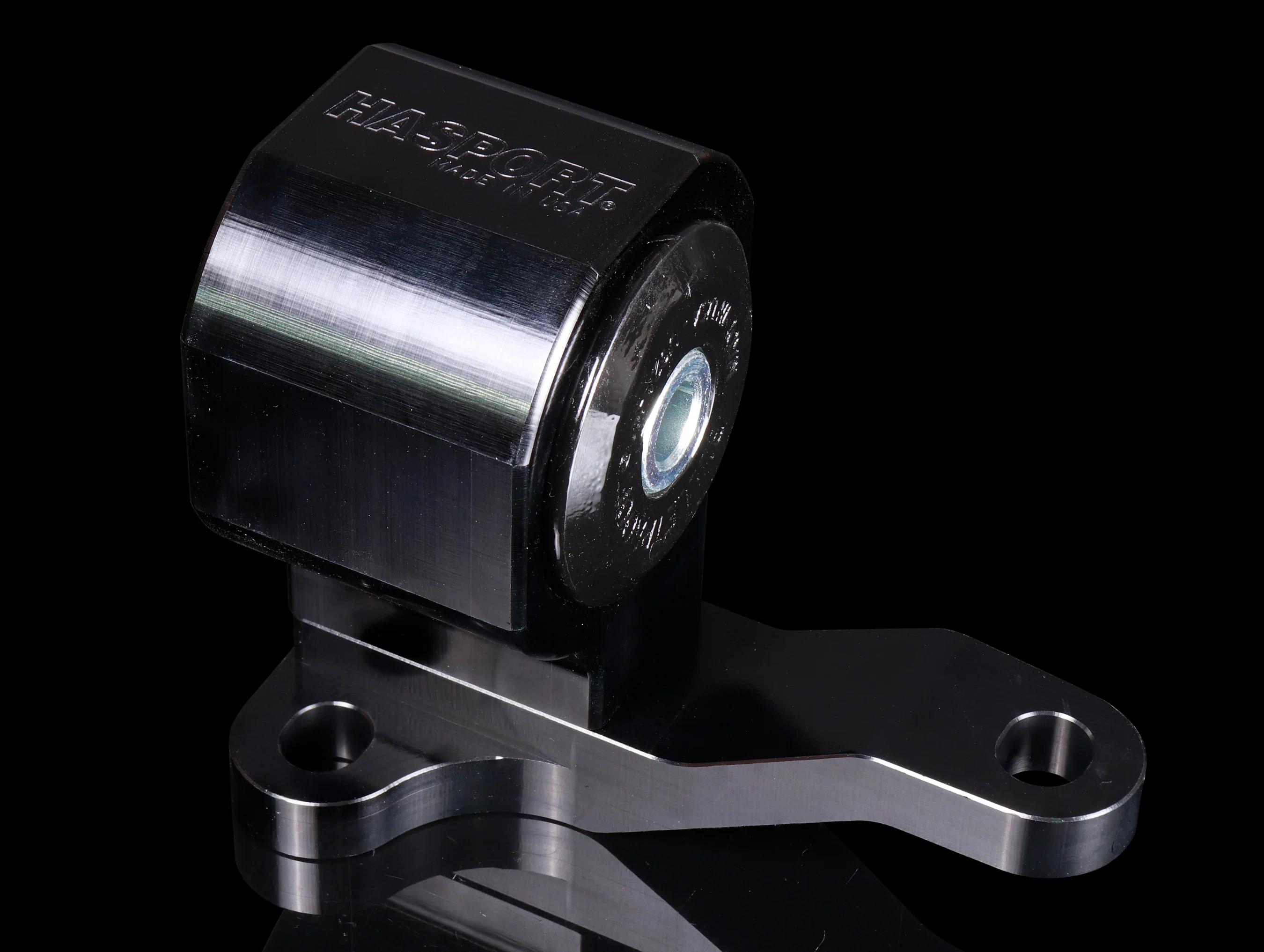 Hasport Billet Black Replacement Mounts - 88-91 Civic / CRX SiR (EF8/EF9) - Image 2