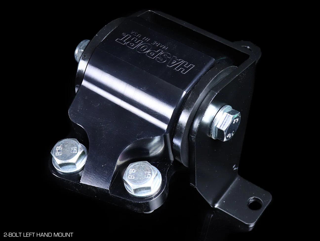 Hasport Billet Black Replacement Mounts - 96-00 Civic - Image 3
