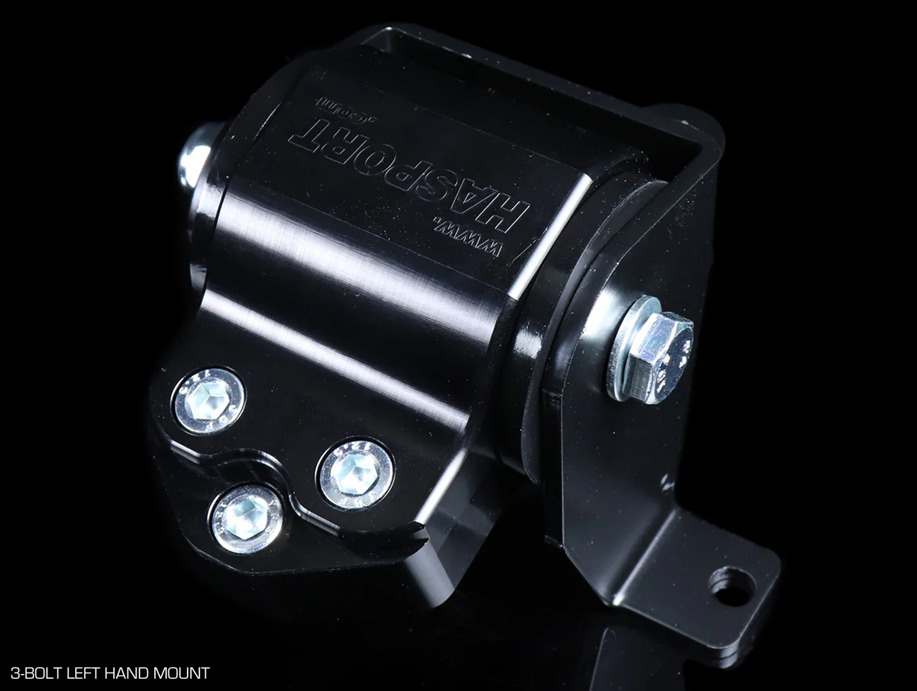 Hasport Billet Black Replacement Mounts - 96-00 Civic - Image 4