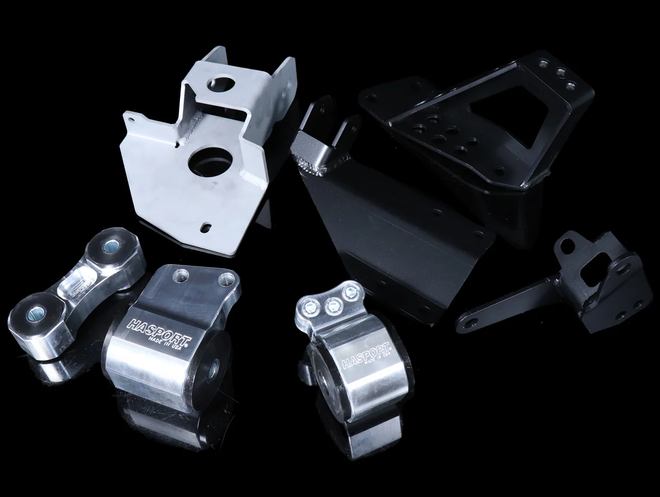 Hasport Billet K-series Engine Mount Kit (DAK) - 90-93 Integra
