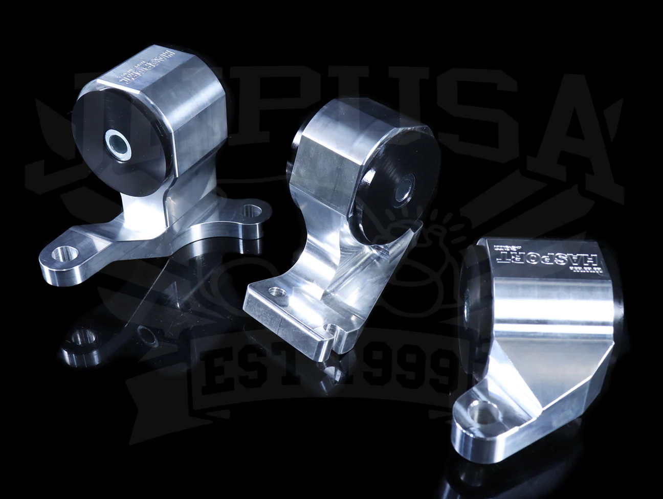 Hasport Billet Replacement Mounts - 88-91 Civic / CRX SiR (EF8/EF9) - Image 2