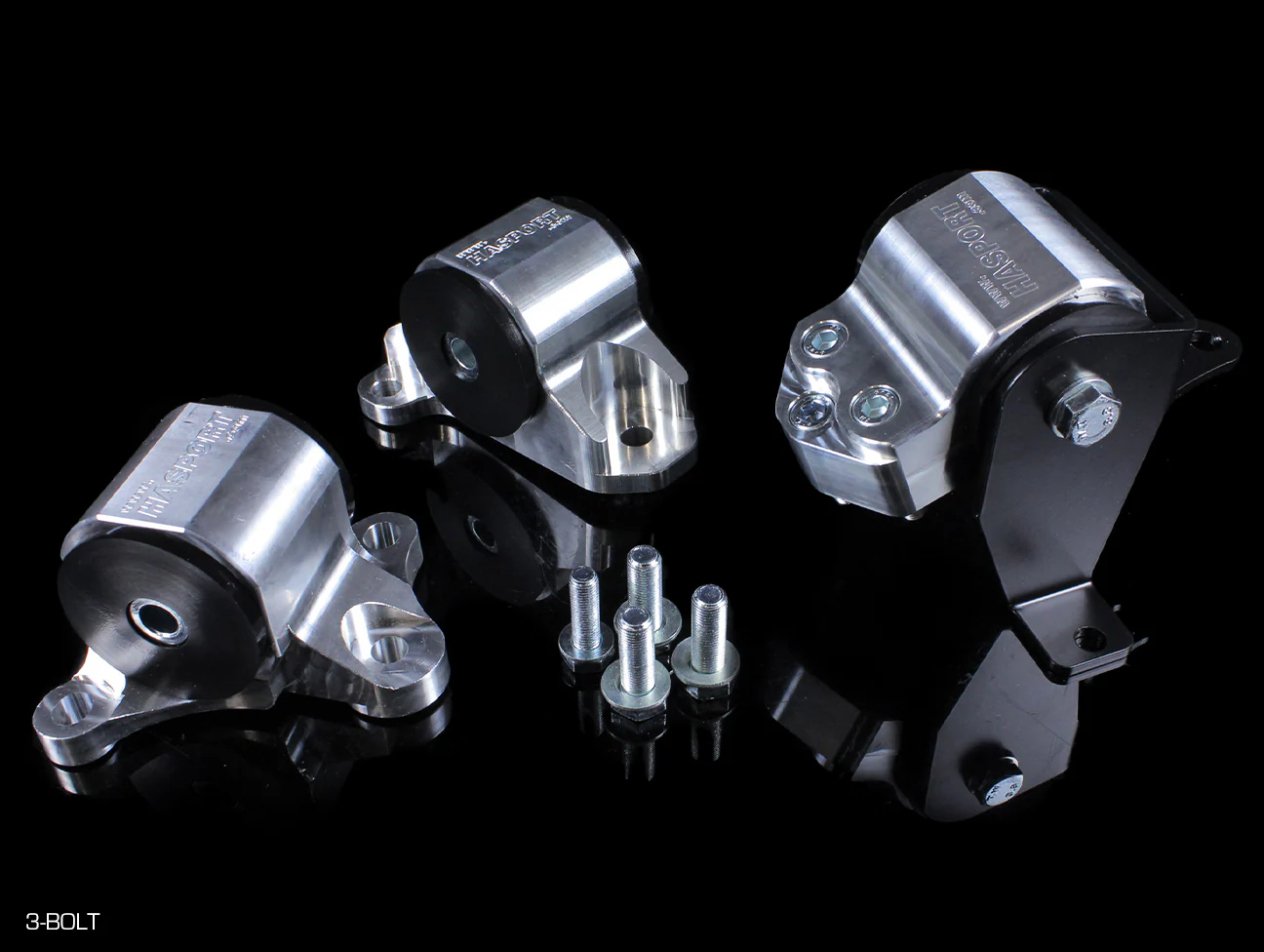 Hasport Billet Replacement Mounts - 96-00 Civic - Image 2
