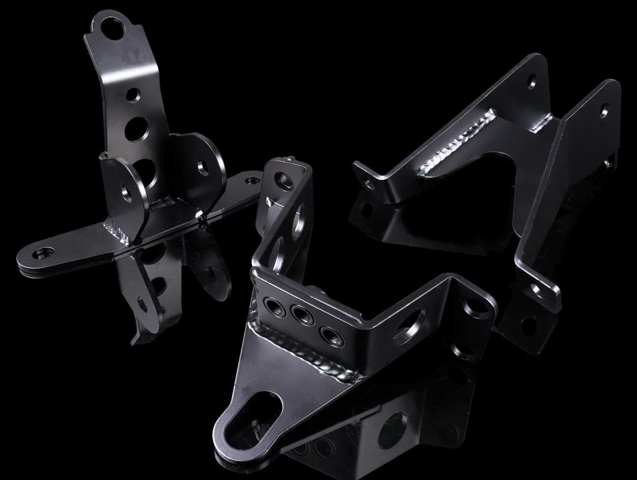 Hasport Black Billet Replacement Mounts - 17-21 Civic Type-R (FK8) - Image 3