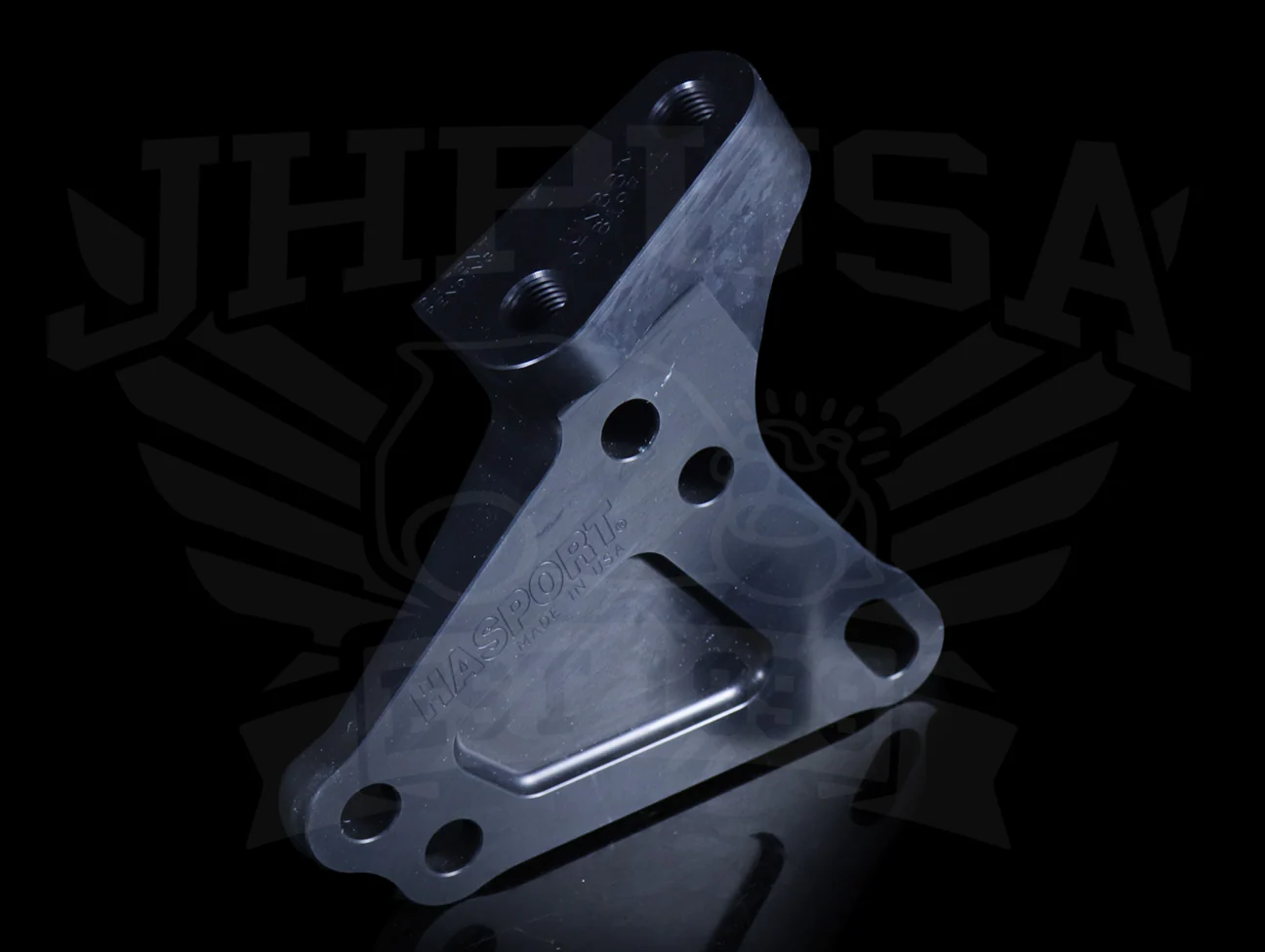 Hasport Universal K-Series Black Block Bracket - (K20/K24) - Image 2