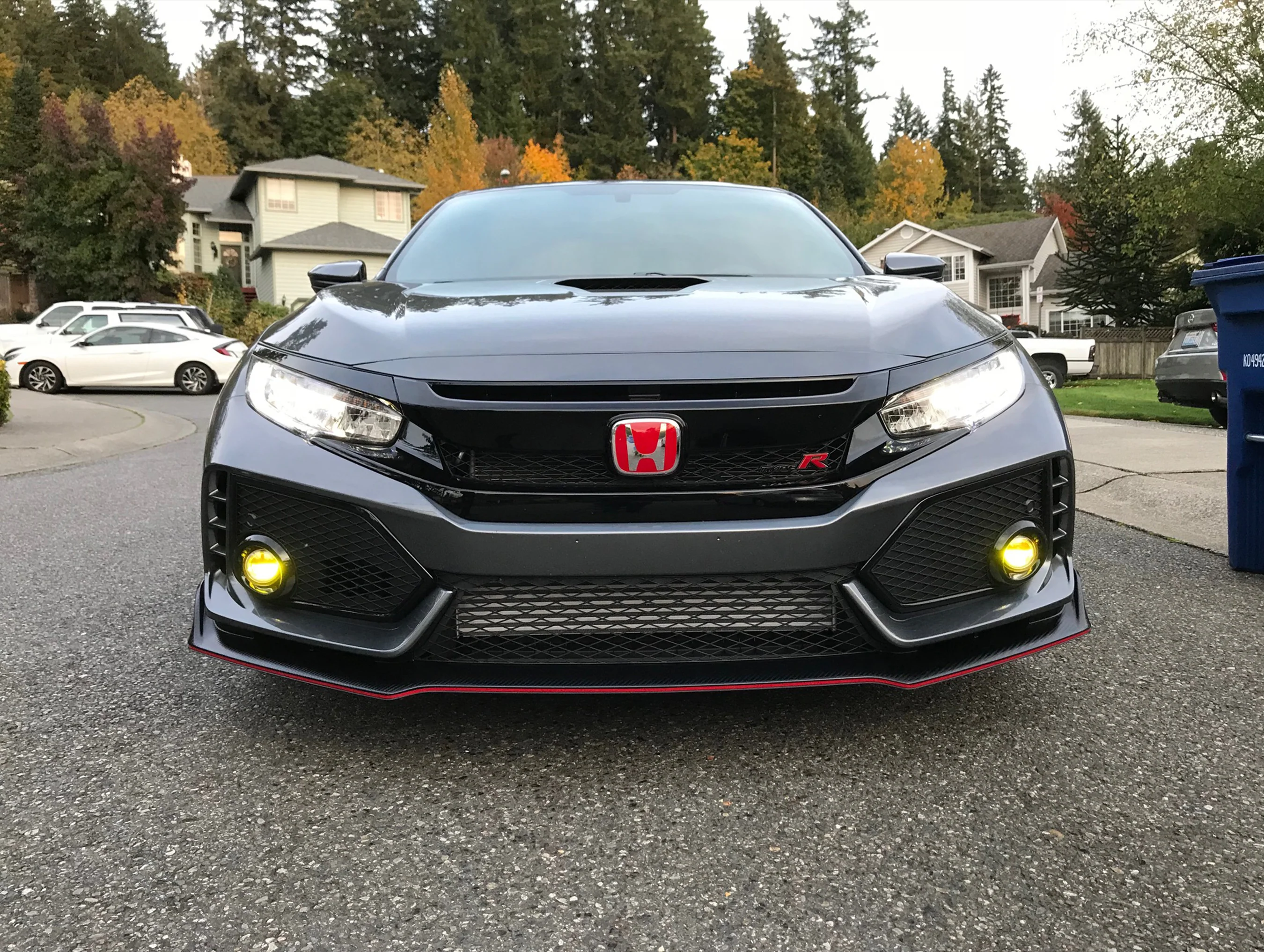 Honda Access LED Fog Light Kit - 2017-2021 Civic Type-R (FK8) - Image 3