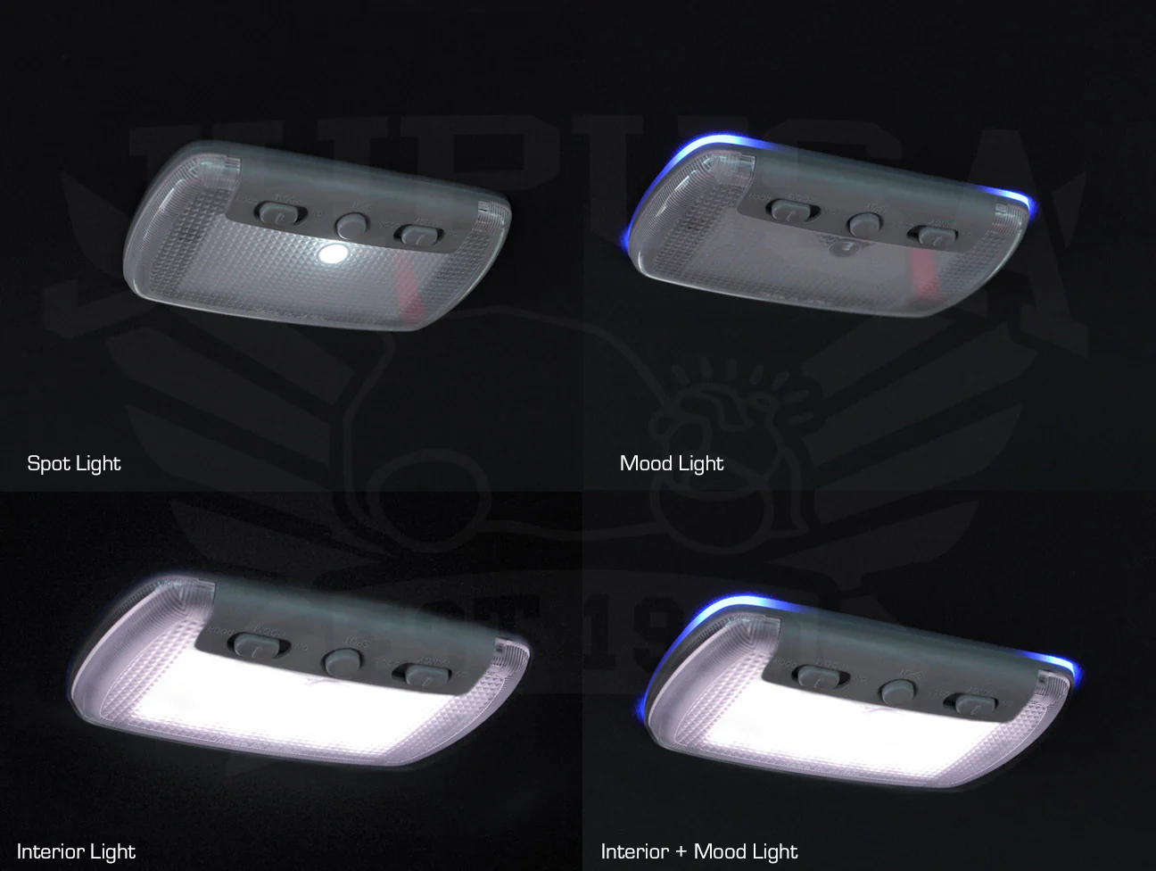 Honda Access LED Interior Roof Mood Light - Image 8