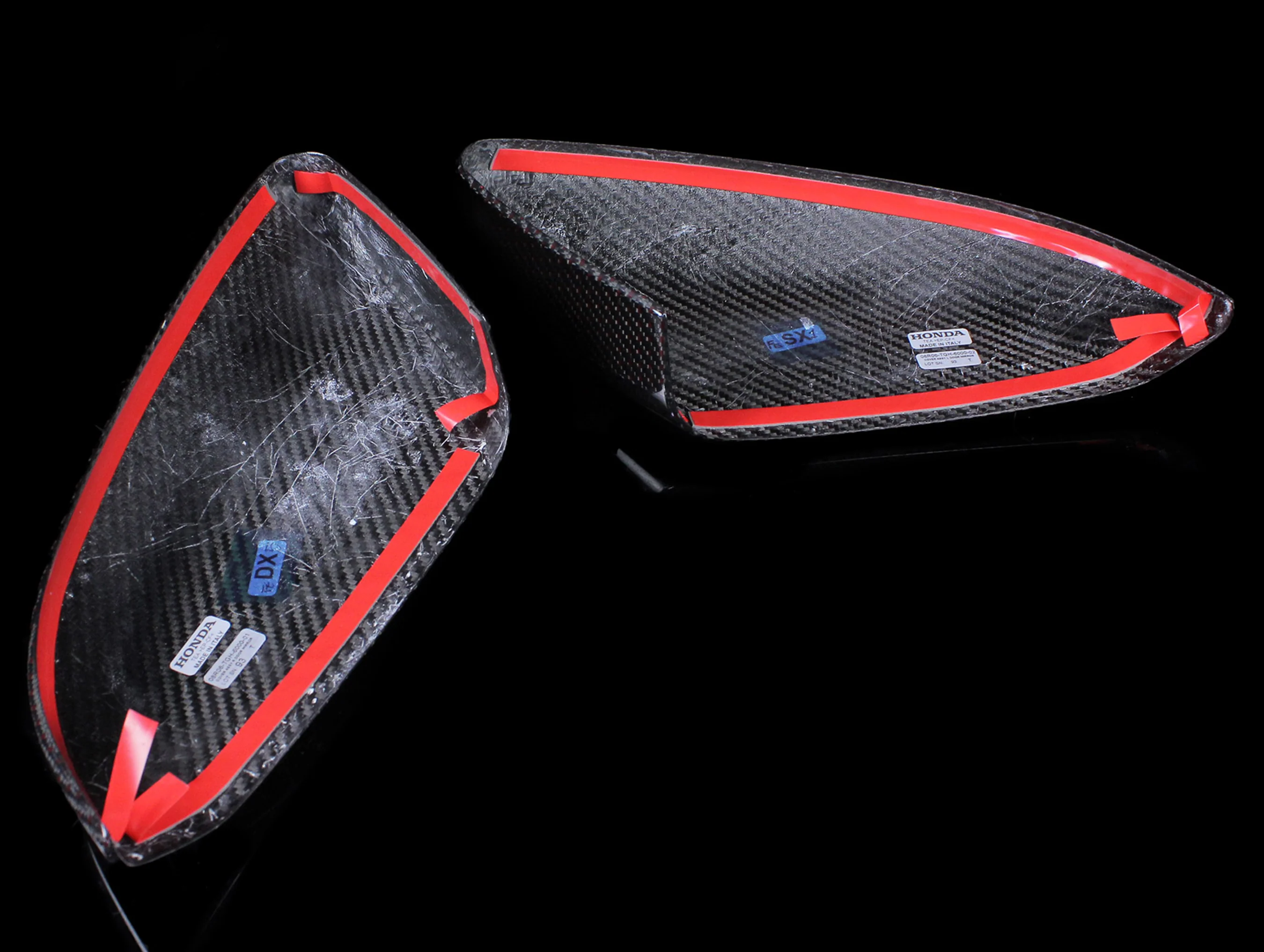 Honda Carbon Mirror Cover Set - 17-21 Civic Type-R (FK8) - Image 4