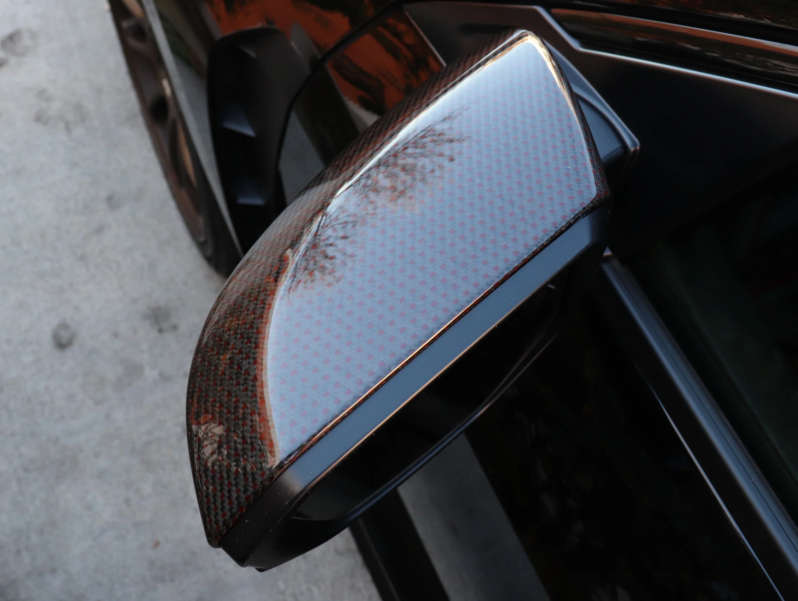 Honda Carbon Mirror Cover Set - 17-21 Civic Type-R (FK8) - Image 6