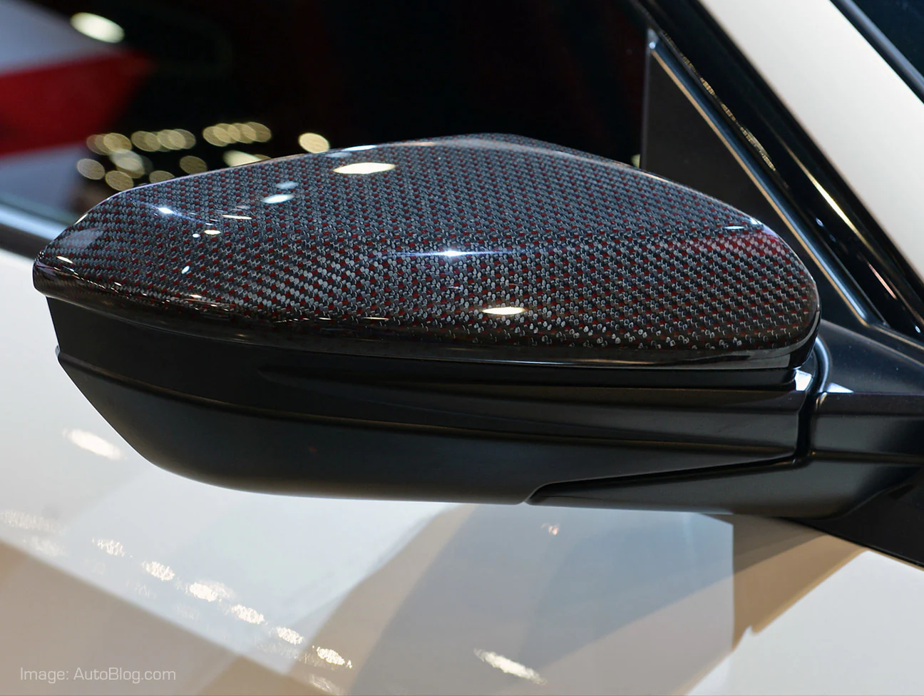 Honda Carbon Mirror Cover Set - 17-21 Civic Type-R (FK8) - Image 7