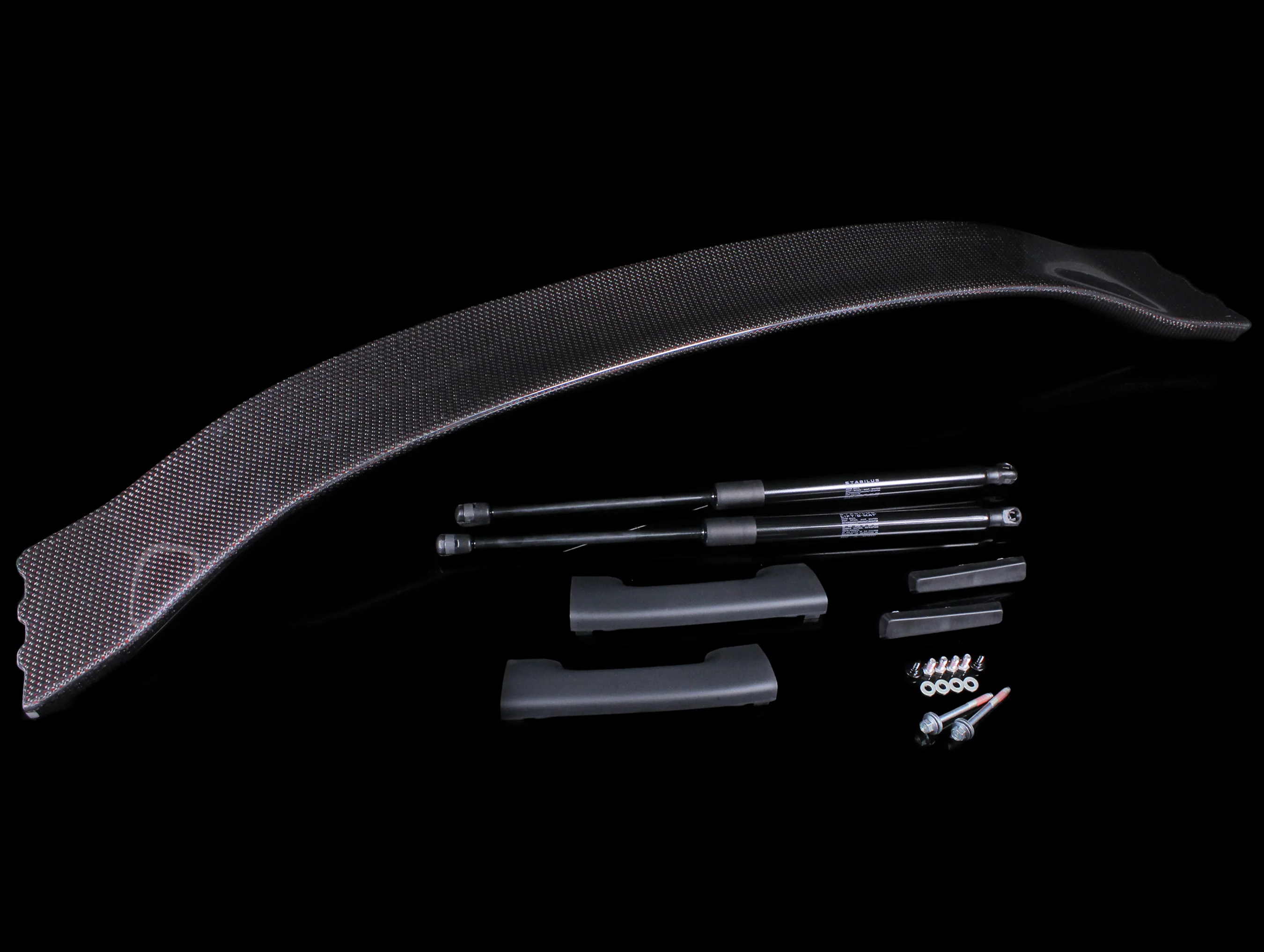 Honda Carbon Rear Tailgate Spoiler Kit - 17-21 Civic Type-R (FK8) - Image 6