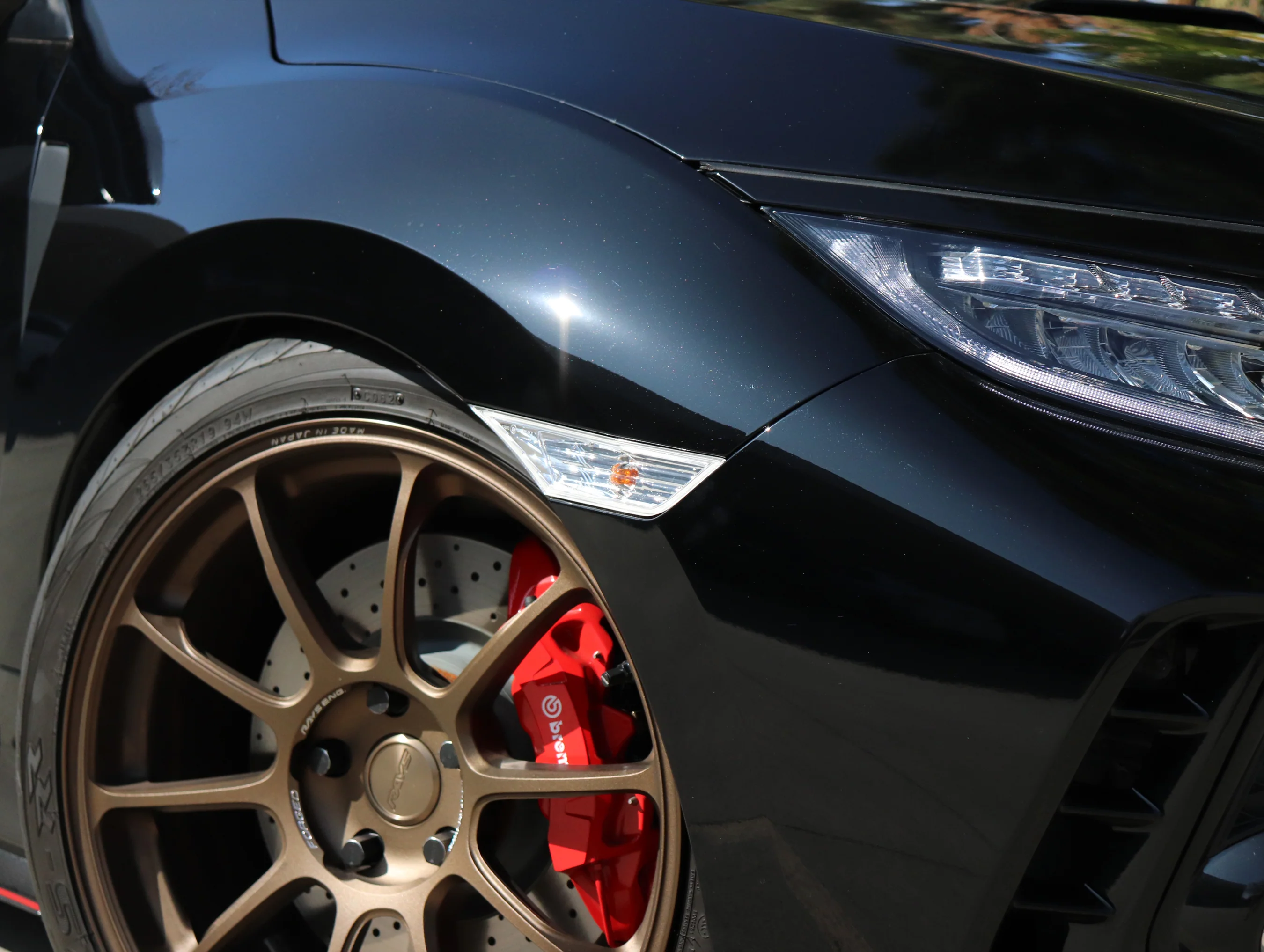 Honda Clear Side Marker Lights - 17-21 Civic Type-R (FK8) - Image 6