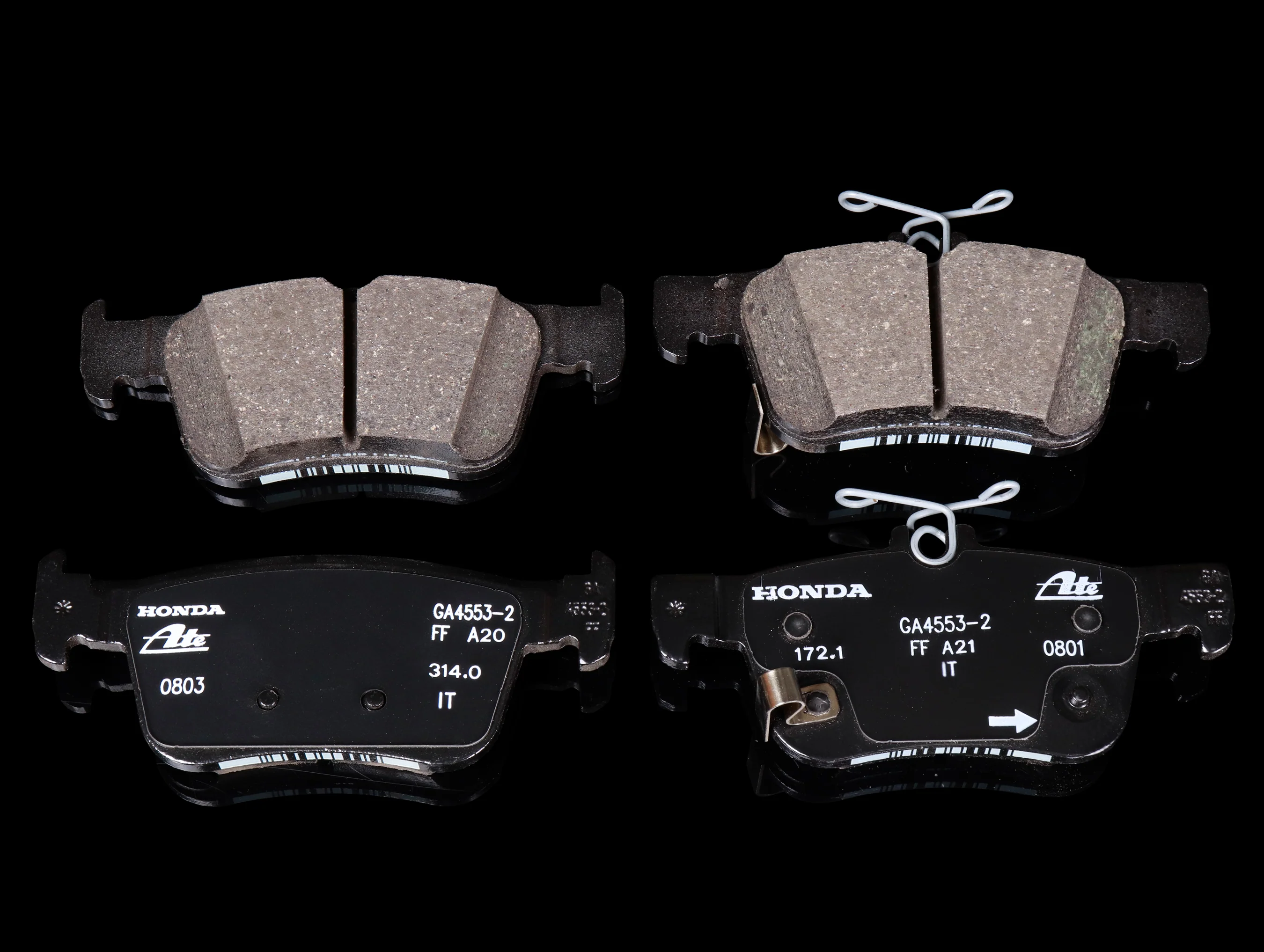 Honda Rear Brake Pad Set - 17-21 Civic Type-R (FK8) - Image 3