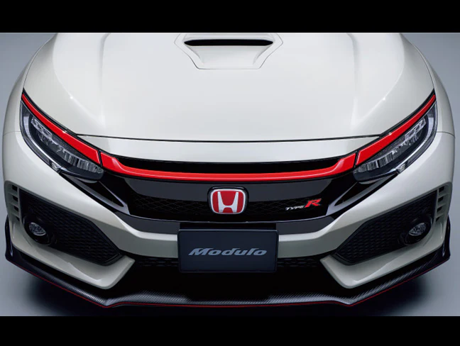 Honda Red Front Grille Garnish Set - 17-21 Civic Type-R (FK8) - Image 6