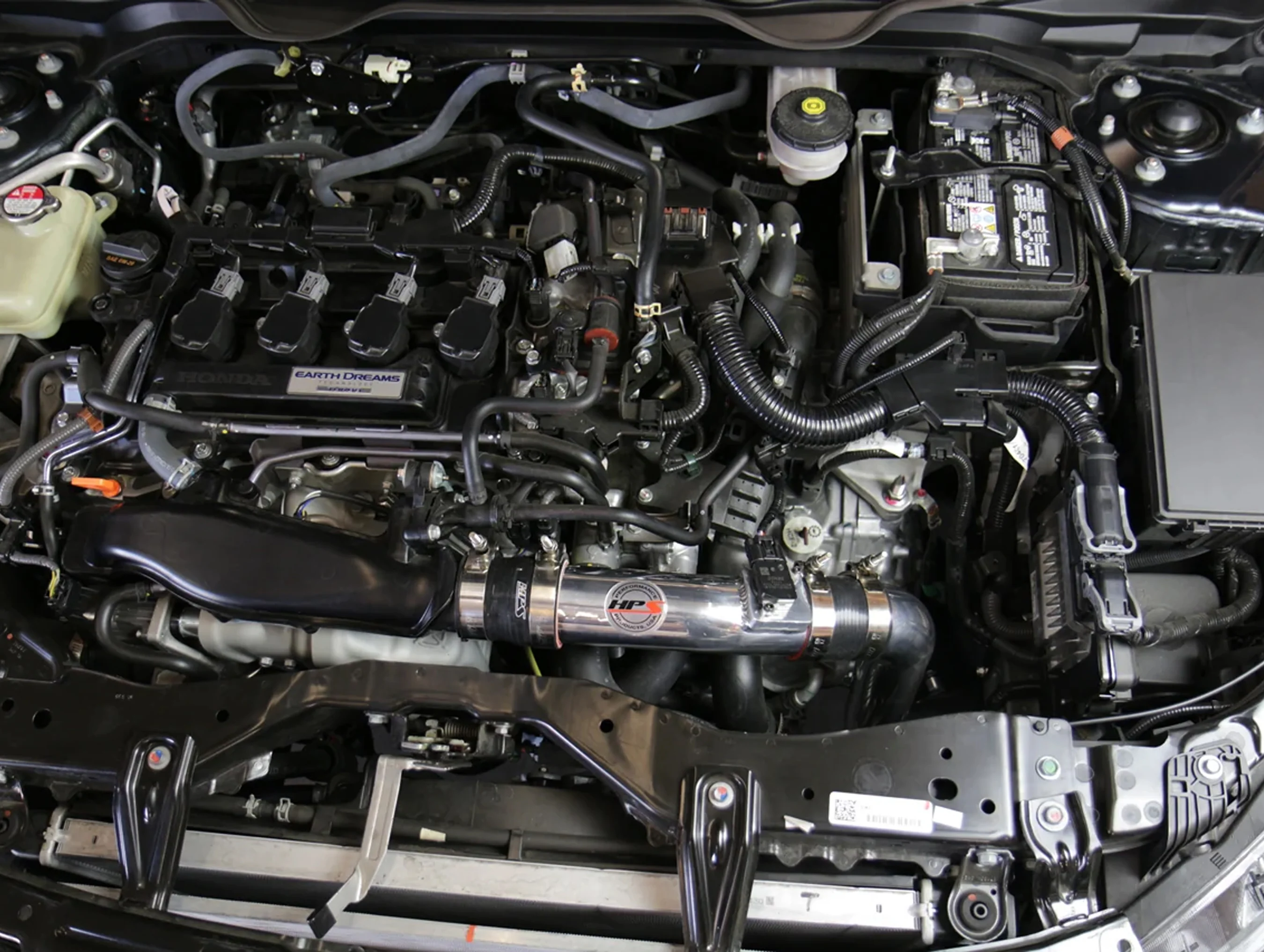 HPS Cold Air Intake Kit - 16-20 Honda Civic Non Si 1.5T Turbo - Image 5