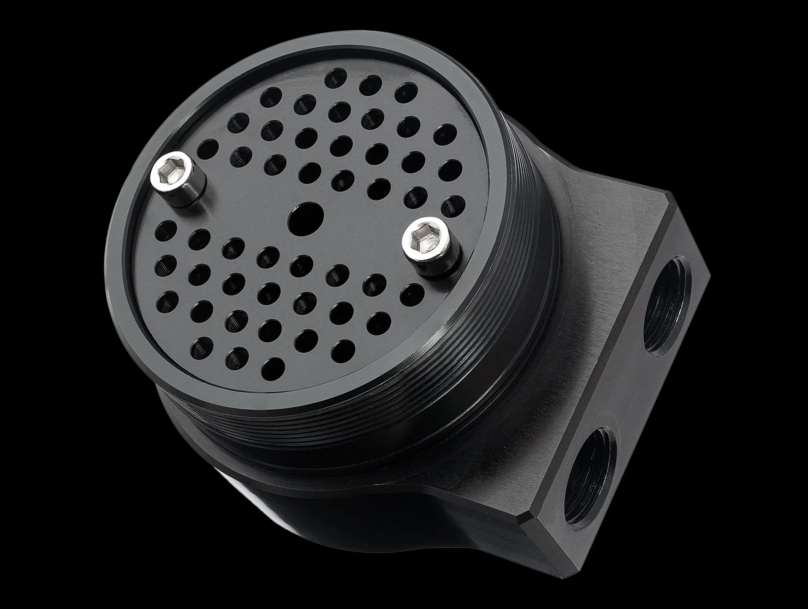 HPS Performance Aluminum Oil Catch Can Kit - 12-15 Civic Si - Image 4
