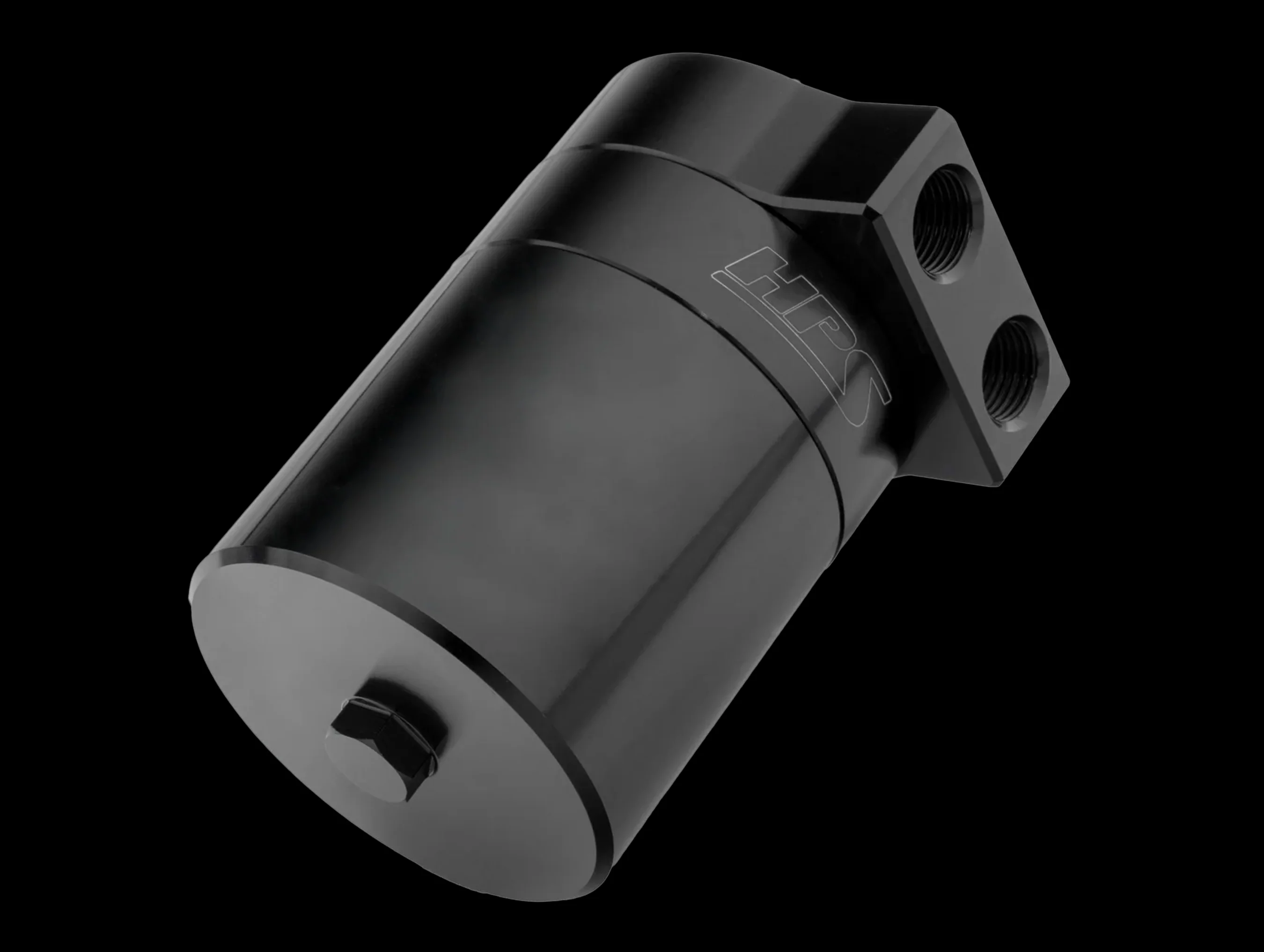 HPS Performance Aluminum Oil Catch Can Kit - 12-15 Civic Si - Image 5