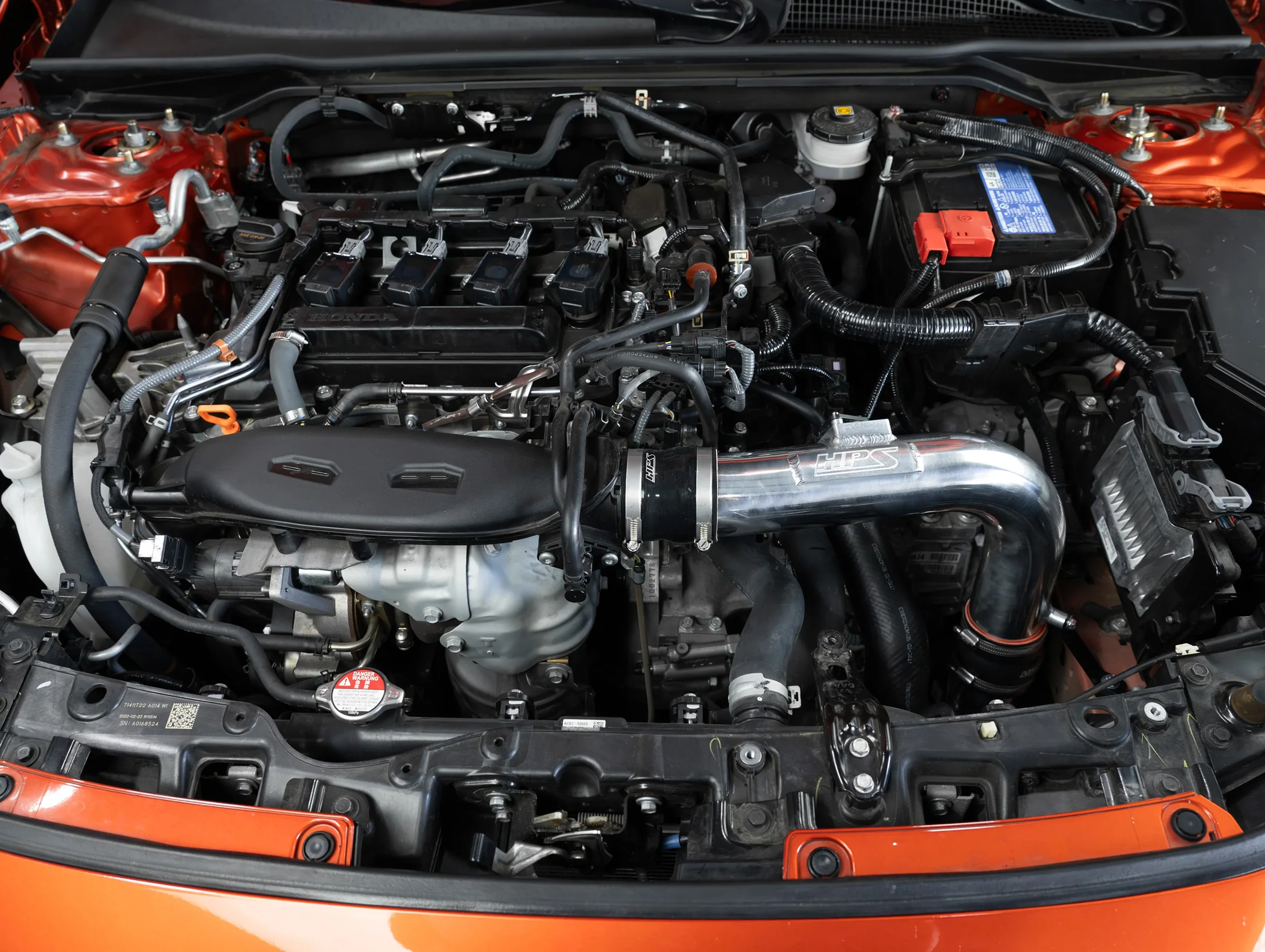 HPS Performance Cold Air Intake Kit - 22+ Civic 1.5L Turbo - Image 8