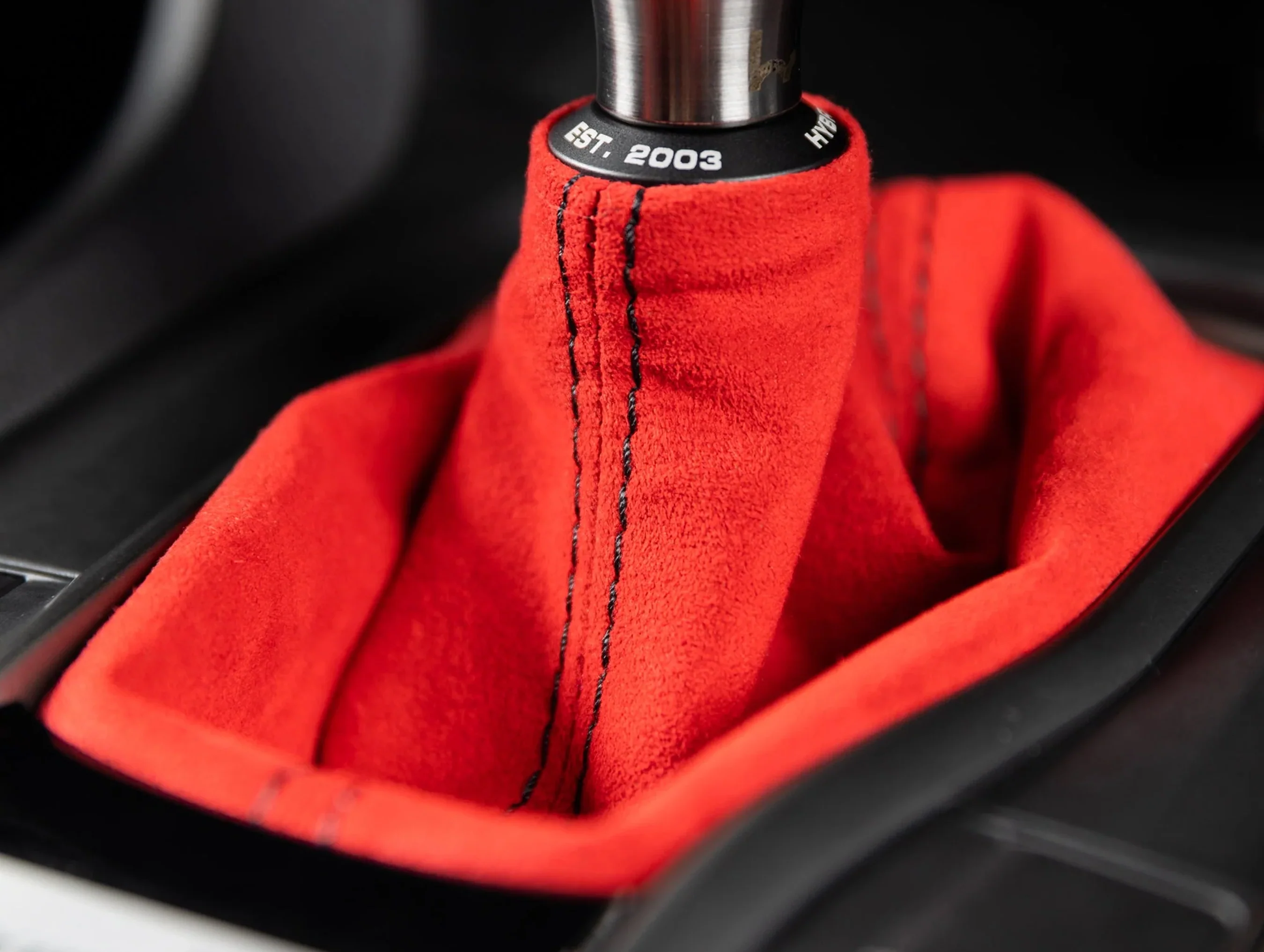 Hybrid Racing Alcantara Shift Boot - 16-21 Civic - Image 17