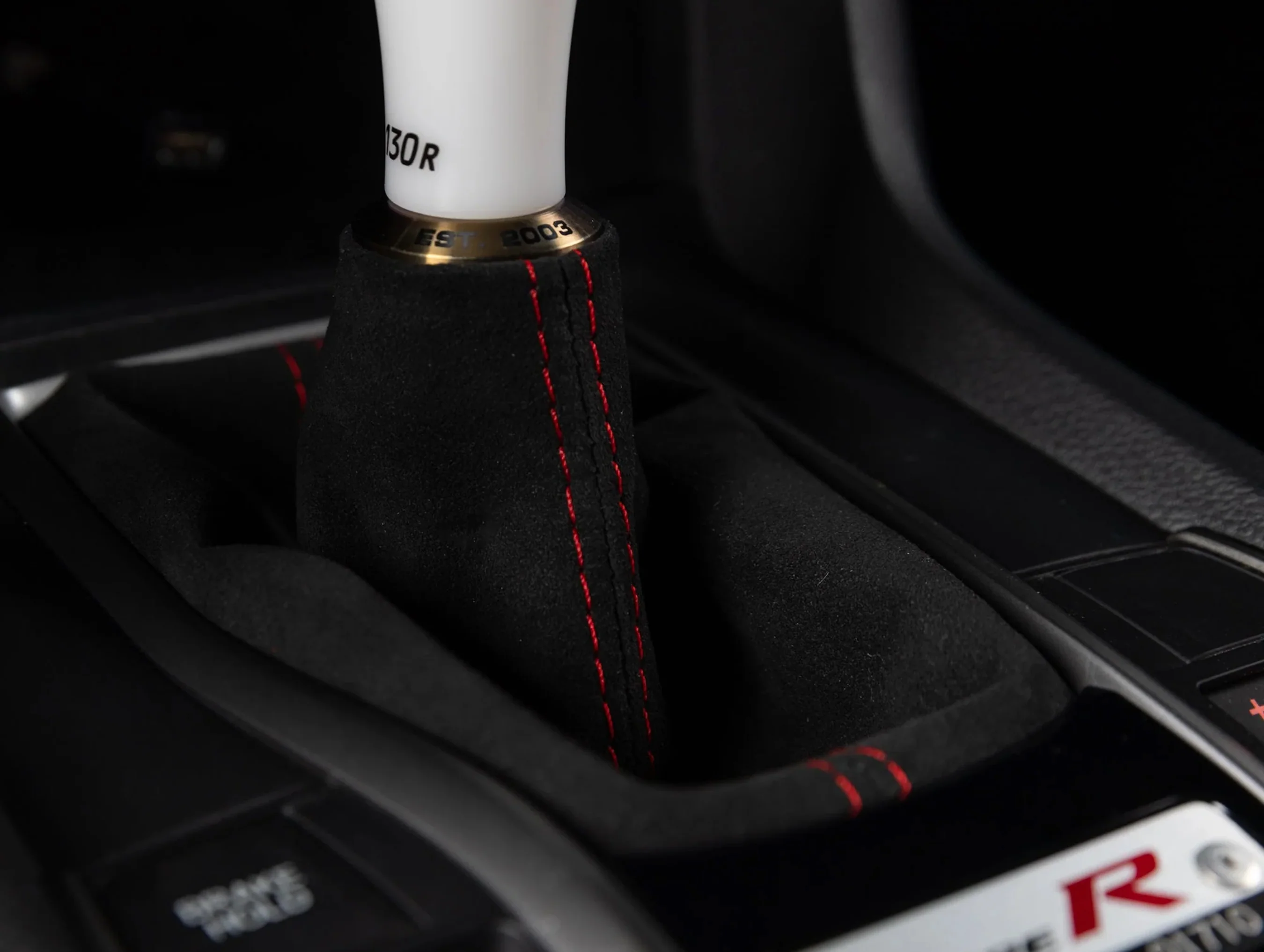 Hybrid Racing Alcantara Shift Boot - 16-21 Civic - Image 8