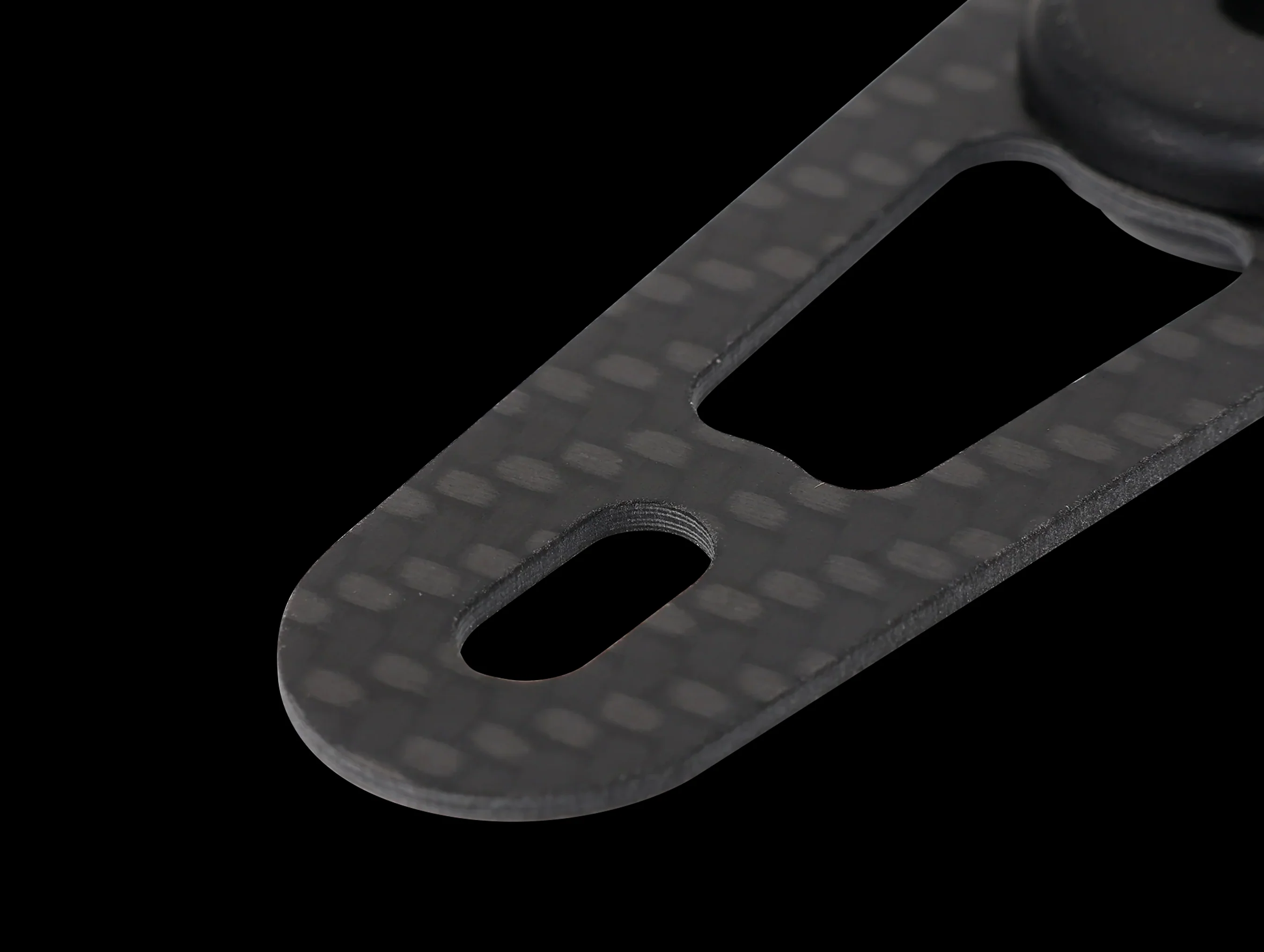 Hybrid Racing Carbon Fiber Radiator Bracket - Image 2