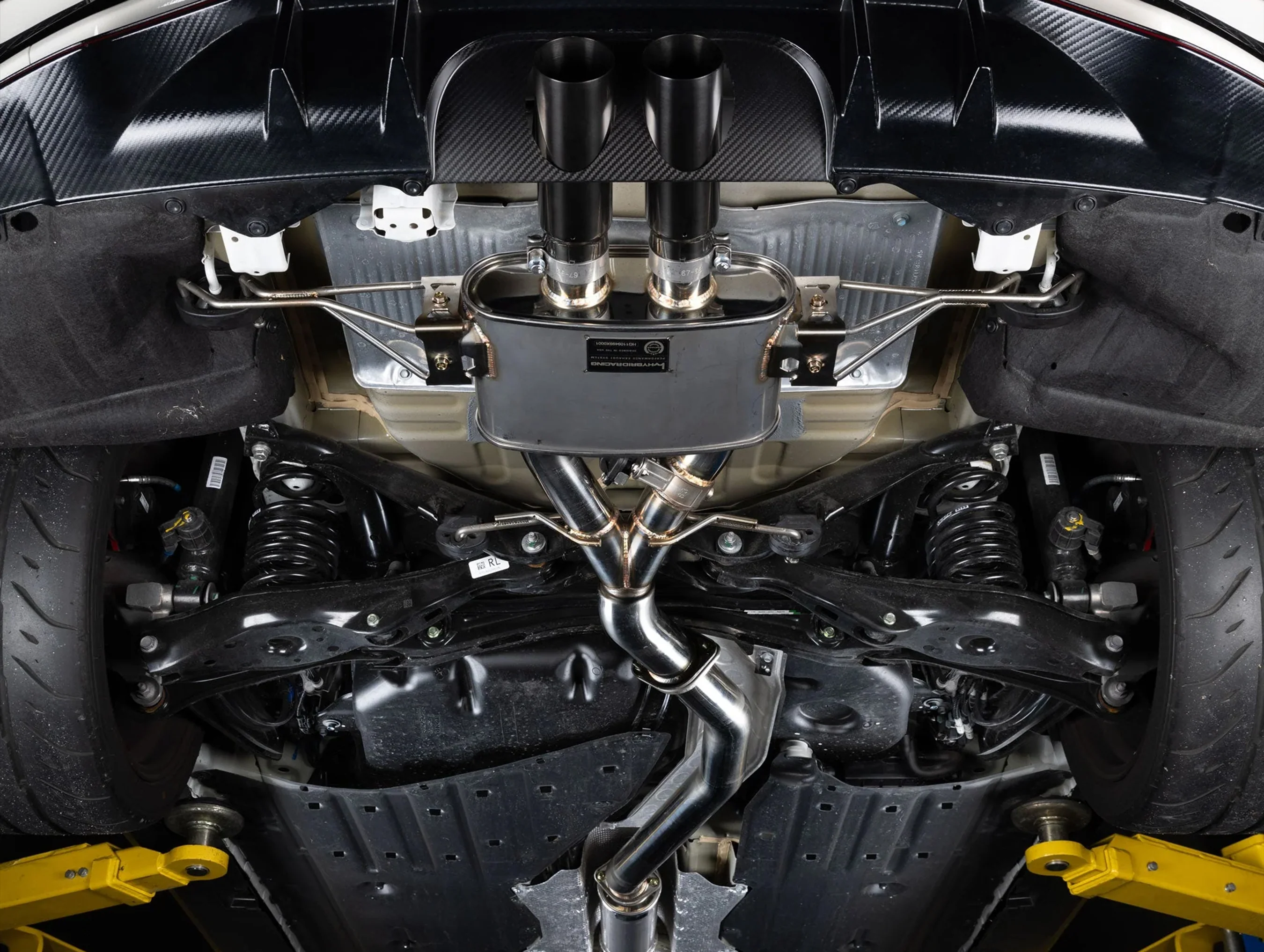 Hybrid Racing Formula Exhaust System - 17-21 Civic Type-R (FK8) - Image 13