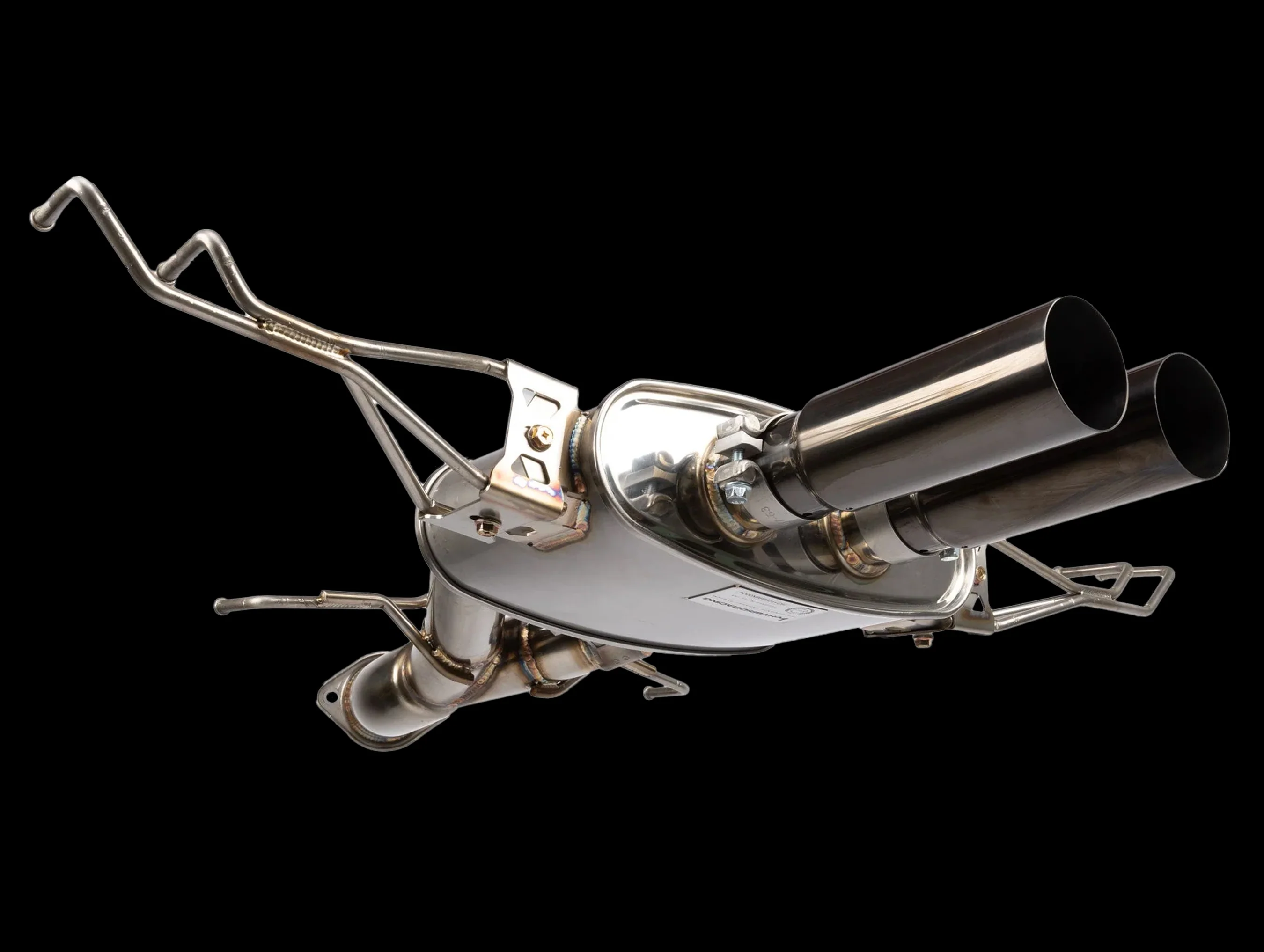 Hybrid Racing Formula Exhaust System - 17-21 Civic Type-R (FK8) - Image 3