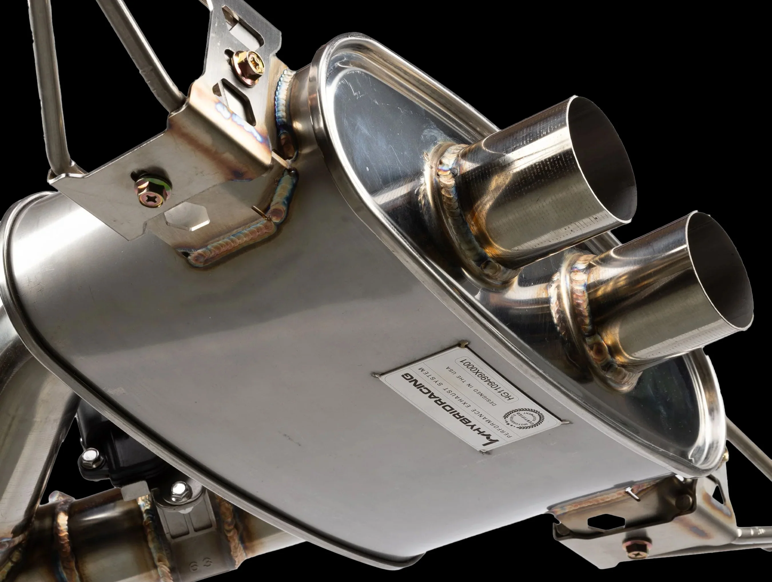 Hybrid Racing Formula Exhaust System - 17-21 Civic Type-R (FK8) - Image 4