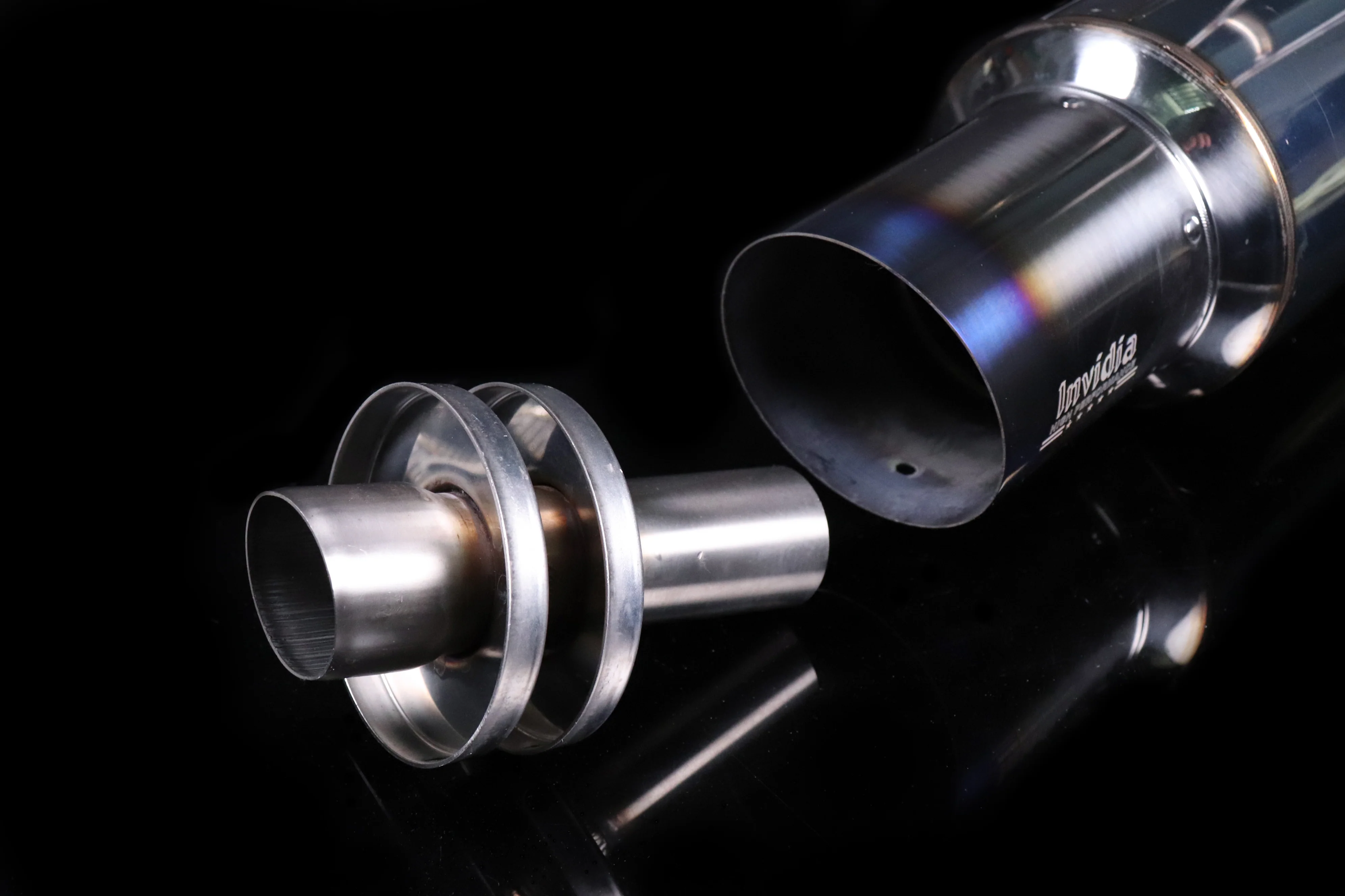 Invidia Single N1 Cat-Back Exhaust w/Ti Burnt Tips - 2016-21 Civic Sedan - Image 6