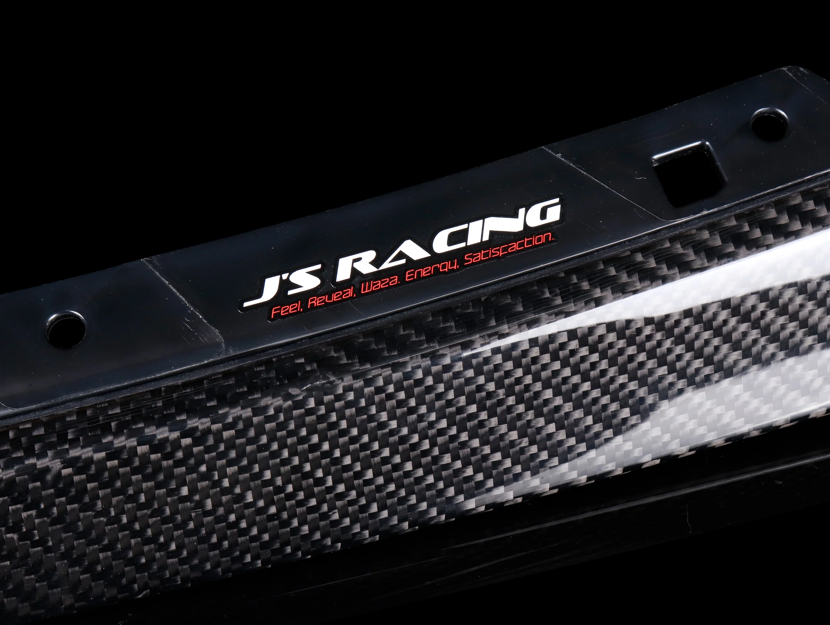 J's Racing Carbon Fiber Grill Extensions - 17-21 Civic Type R FK8 - Image 3