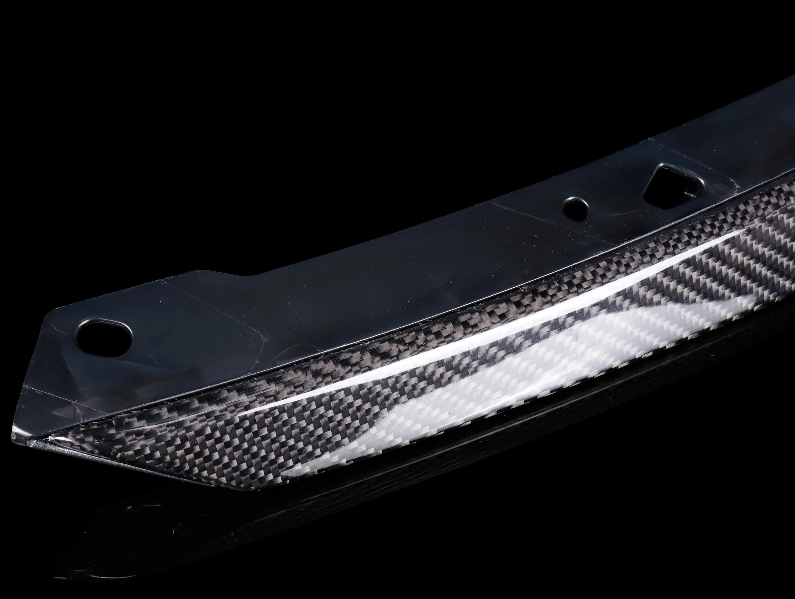 J's Racing Carbon Fiber Grill Extensions - 17-21 Civic Type R FK8 - Image 4