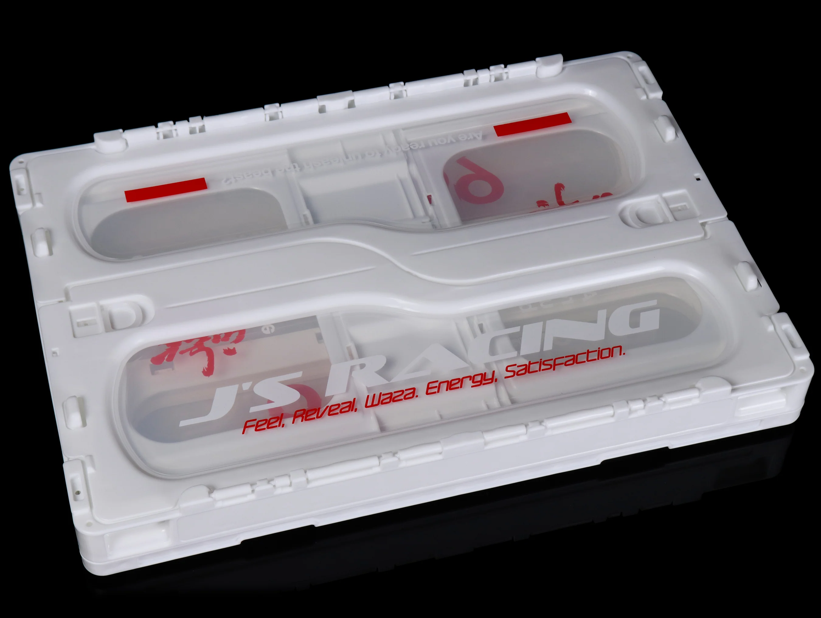 J's Racing Crystal Box Folding Storage Container - Image 2