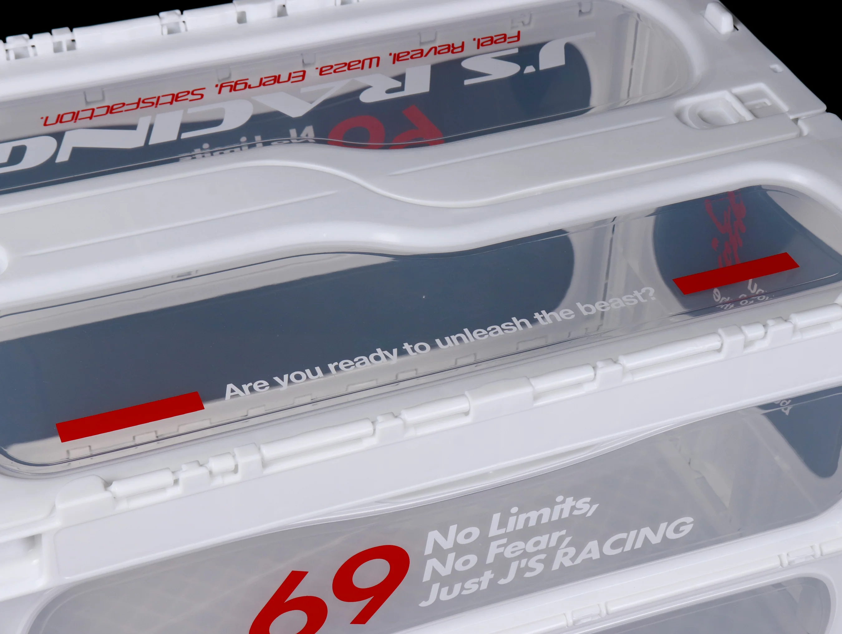 J's Racing Crystal Box Folding Storage Container - Image 4