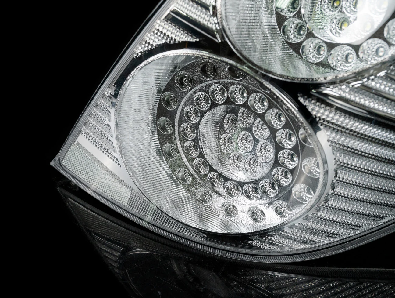 J's Racing Stellar V Rear Tail Light - All Clear - 09-13 Honda Fit - Image 3