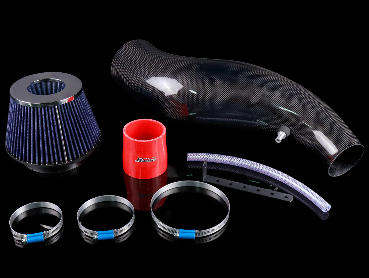J's Racing Tsuchinoko Air Intake System Carbon Fiber - Image 2