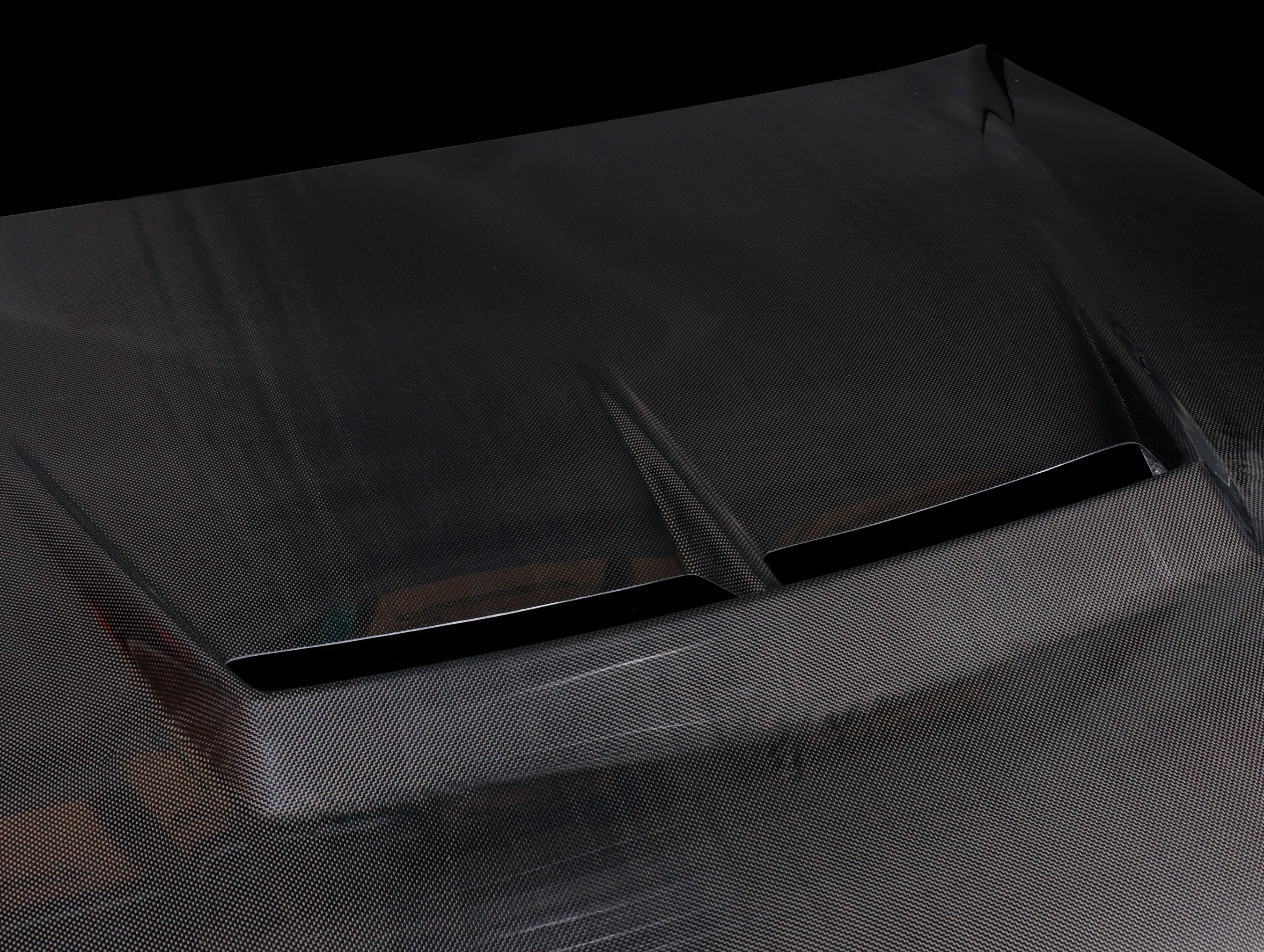 J's Racing Type-S Vented Carbon Fiber Hood - 94-01 Integra - Image 3