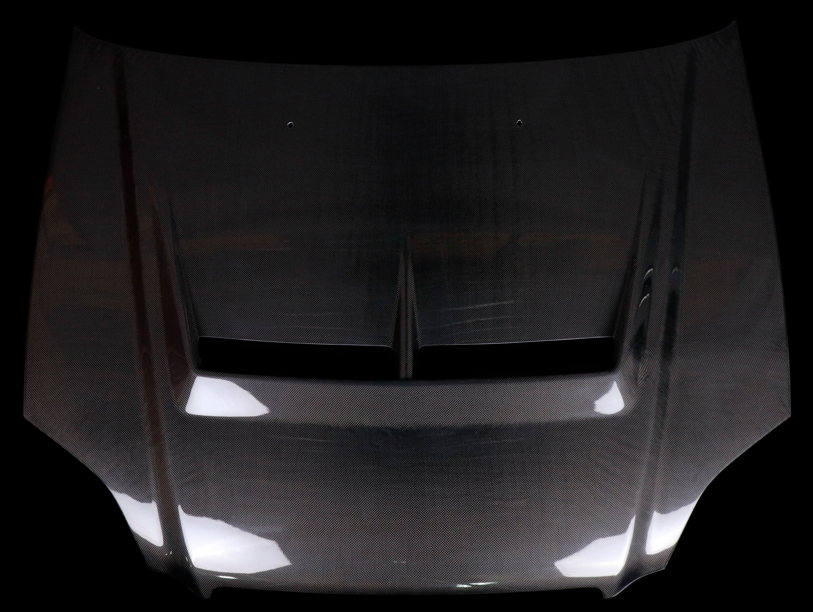 J's Racing Type-S Vented Carbon Fiber Hood - 96-00 Civic - Image 2