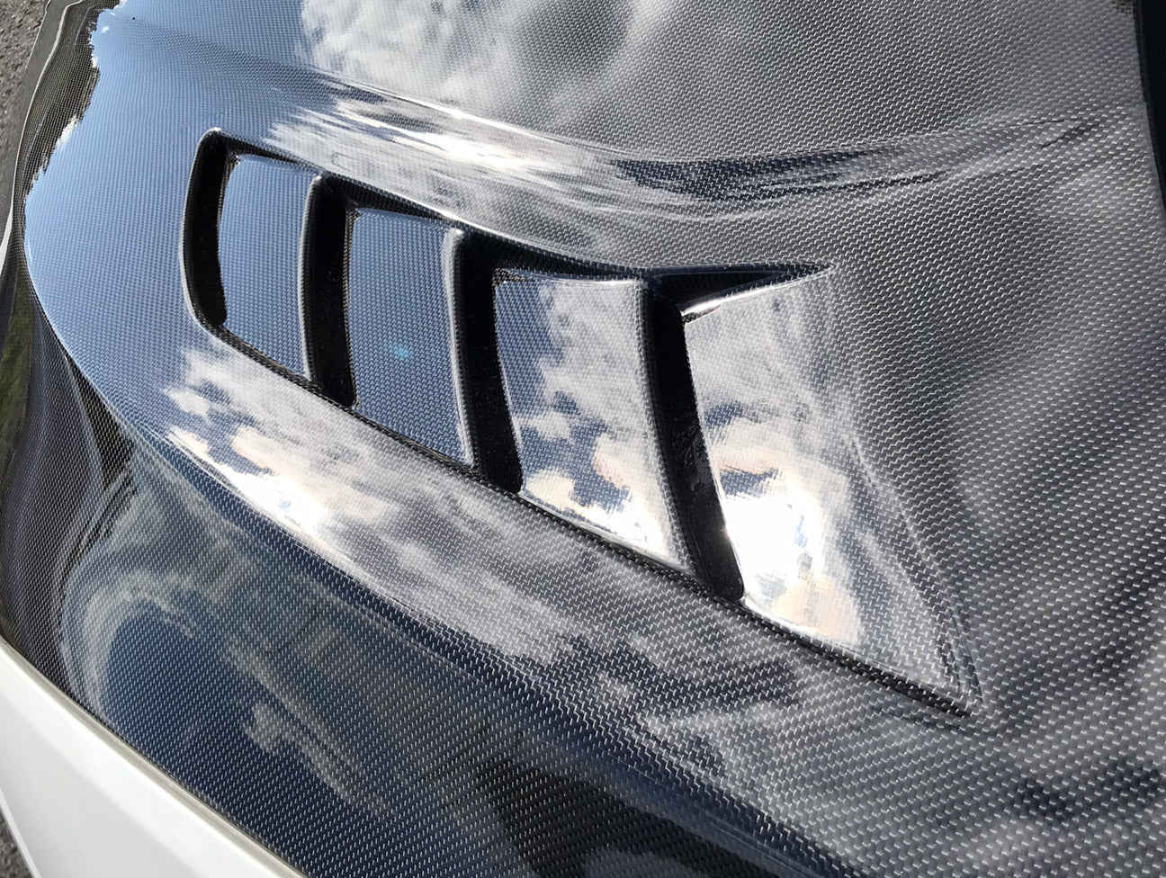J's Racing Type-V Vented Hood - 17-21 Civic Type-R (FK8) - Image 10