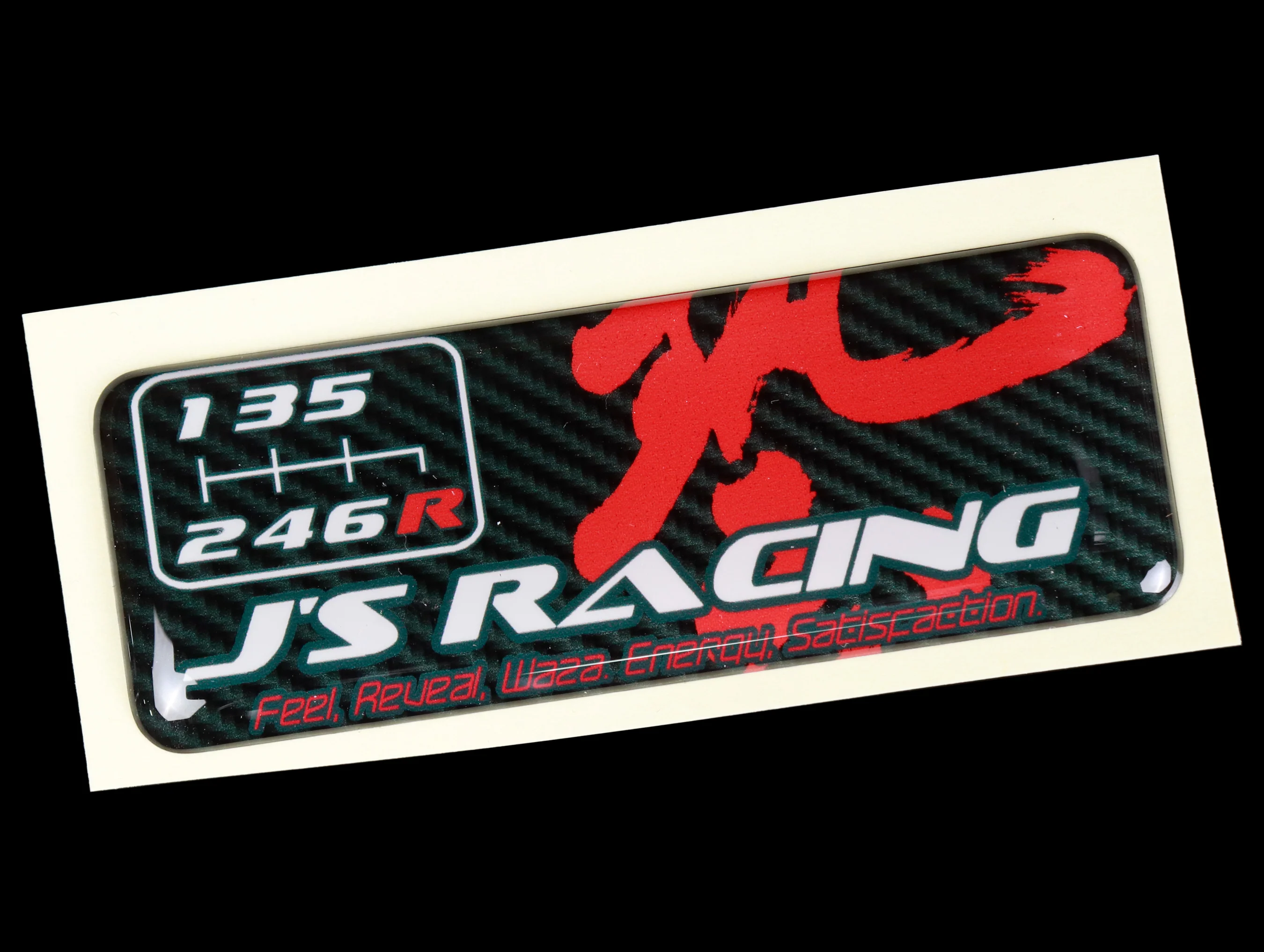 J's Racing Waza Shift Pattern Plate - 6 Speed MT - Image 2