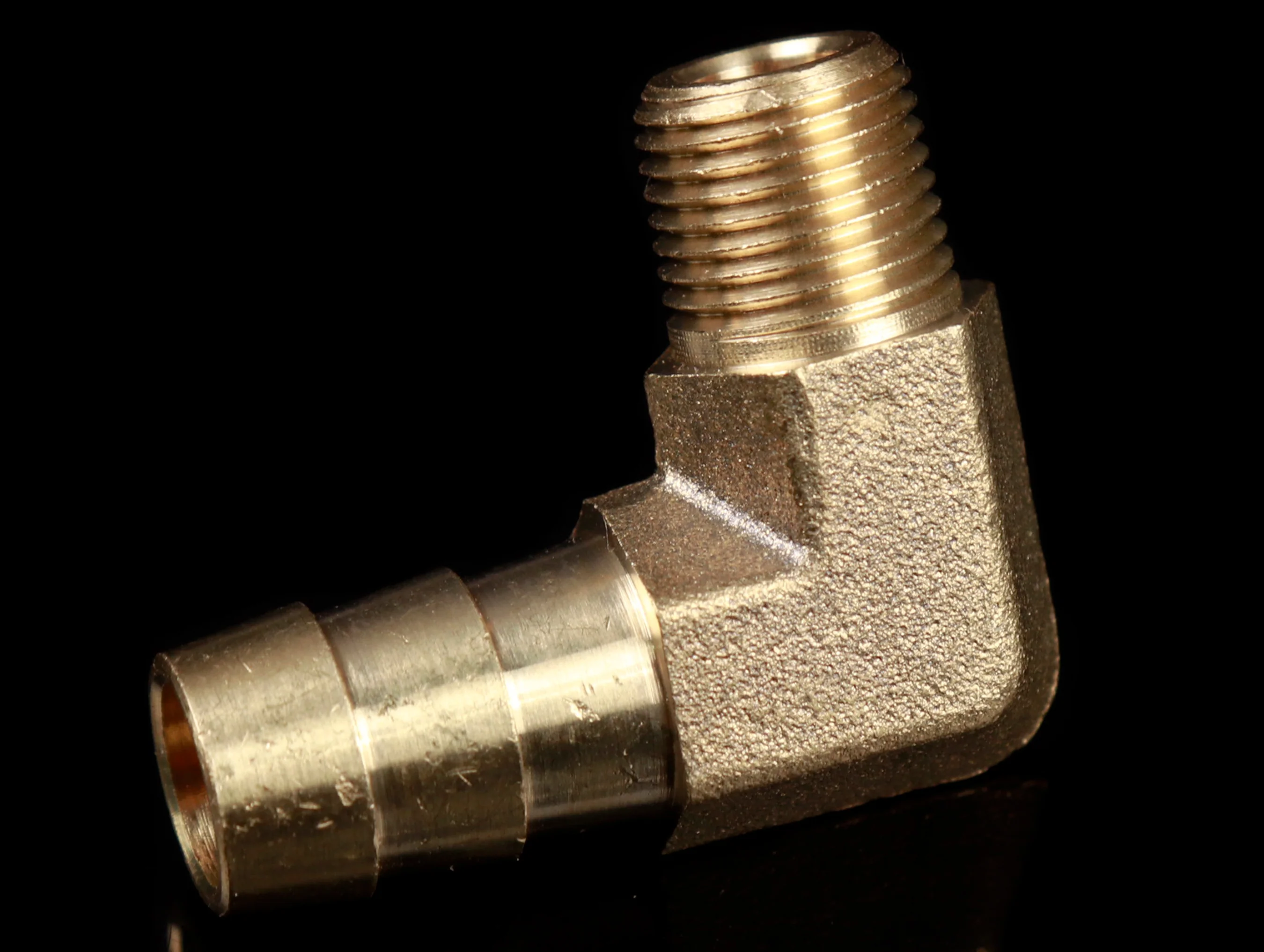 K-Tuned 1/8NPT to 3/8mm Brass Barb Fitting - Image 2