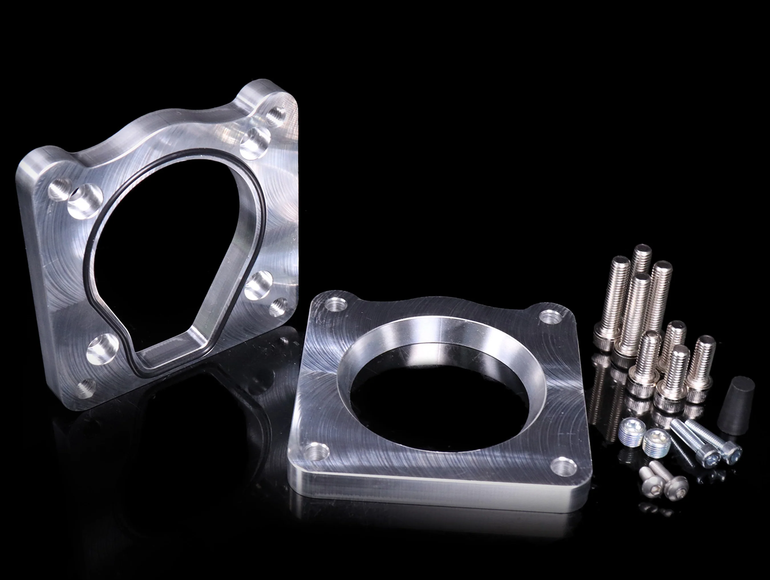 K-Tuned 80mm to RBC Throttle Body Adapter Plates - K-series - Image 2