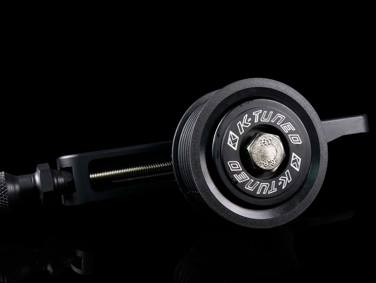 K-Tuned A/C & P/S Eliminator Black Pulley Kit - K-series - Image 3