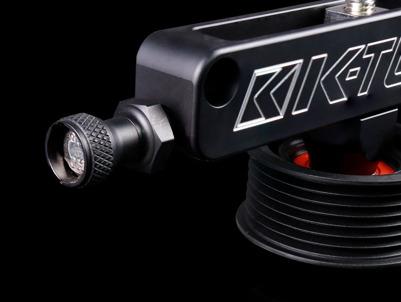K-Tuned A/C & P/S Eliminator Black Pulley Kit - K-series - Image 4
