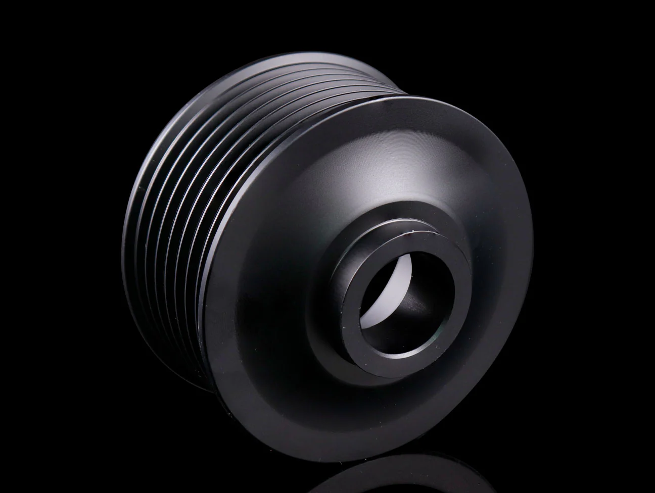 K-Tuned A/C & P/S Eliminator Black Pulley Kit - K-series - Image 7