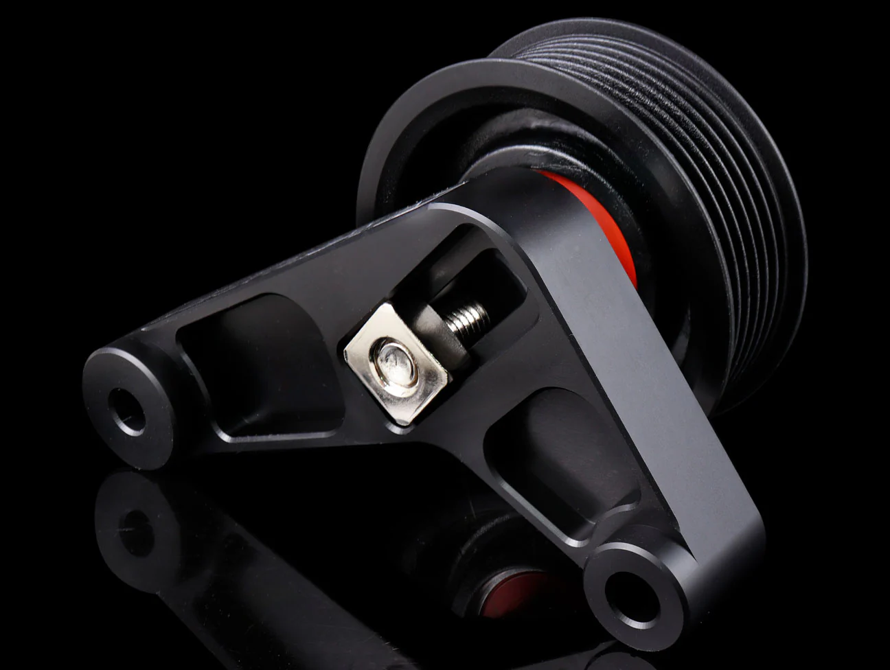 K-Tuned Adjustable EP3 Idler Pulley Kit - K20 / K24 Black - Image 5