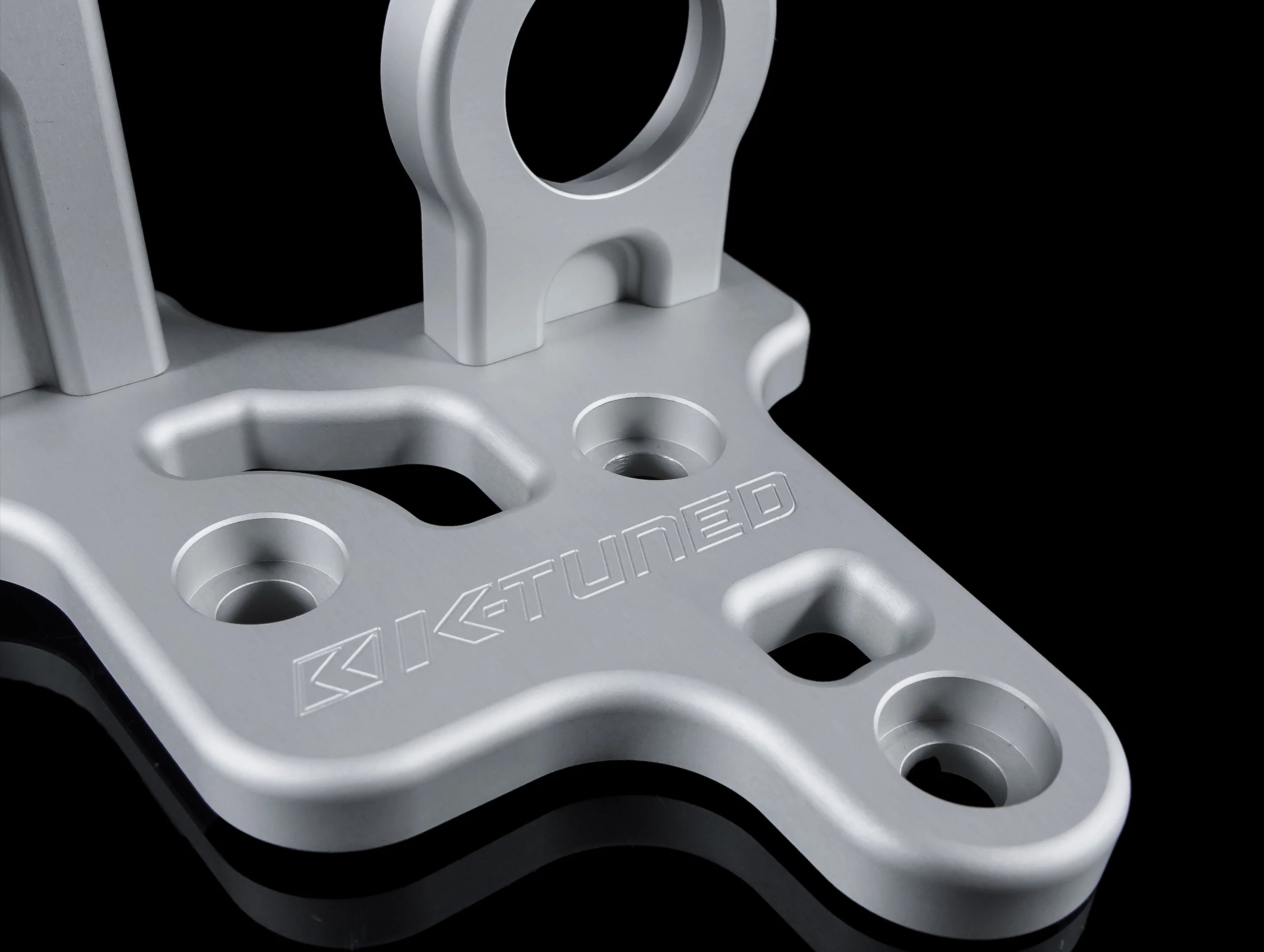 K-Tuned Billet Shifter Cable Trans Bracket - 06-11 Civic Si - Image 2