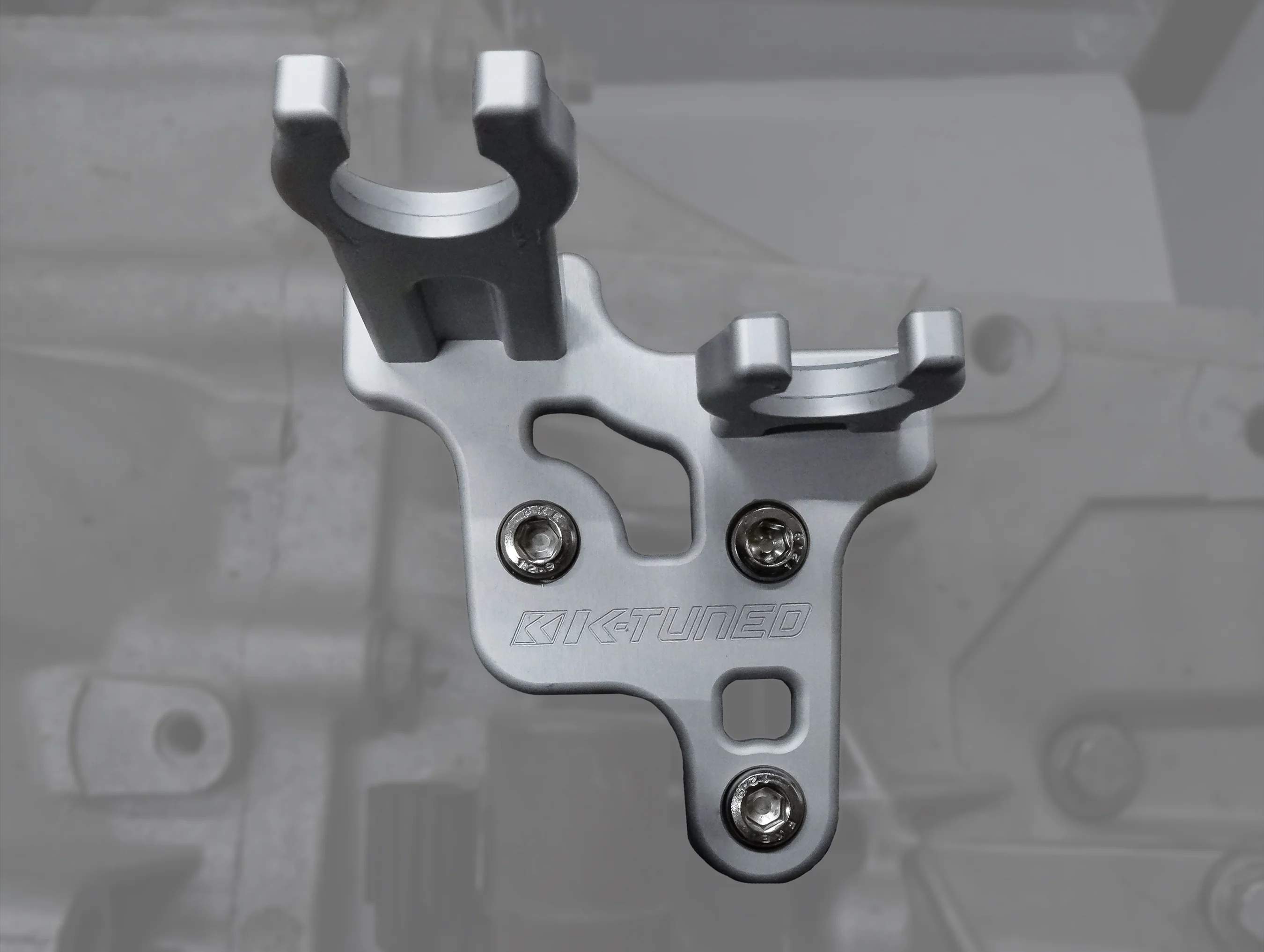 K-Tuned Billet Shifter Cable Trans Bracket - 06-11 Civic Si - Image 7