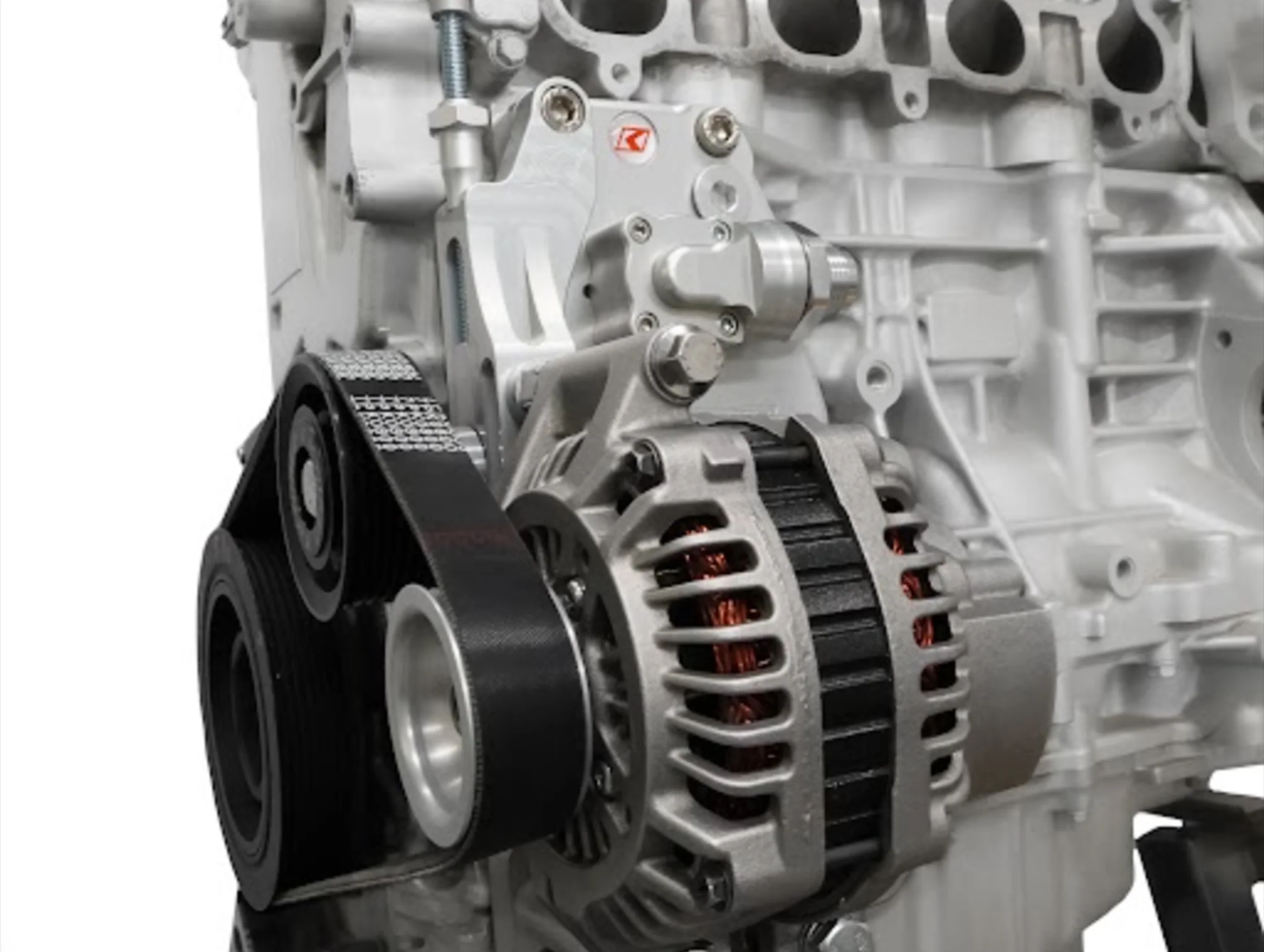 K-Tuned Complete K-Series Alternator Water Plate Kit w/ Electric Water Pump - Image 10