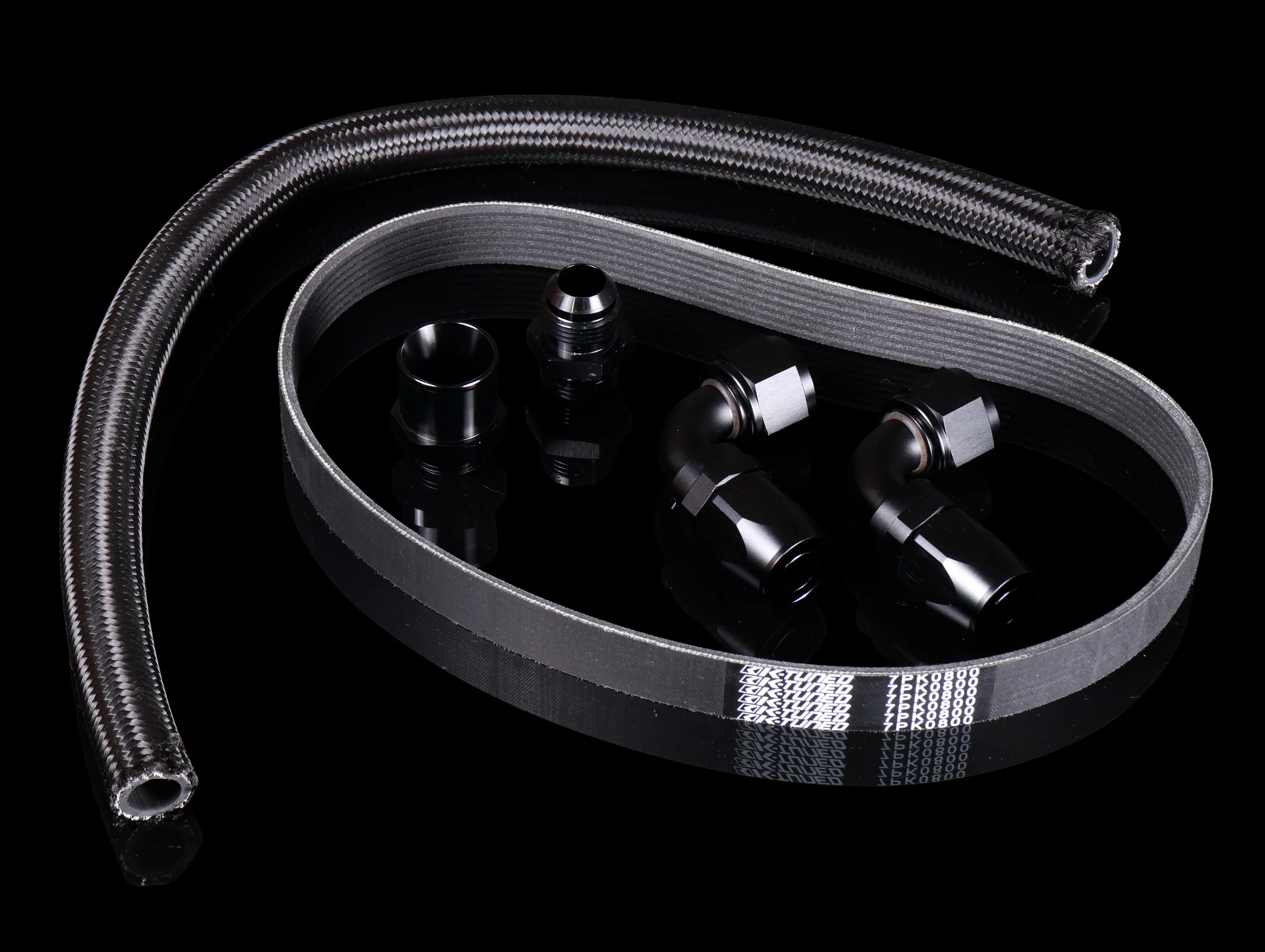 K-Tuned Complete K-Series Alternator Water Plate Kit w/ Electric Water Pump - Image 2