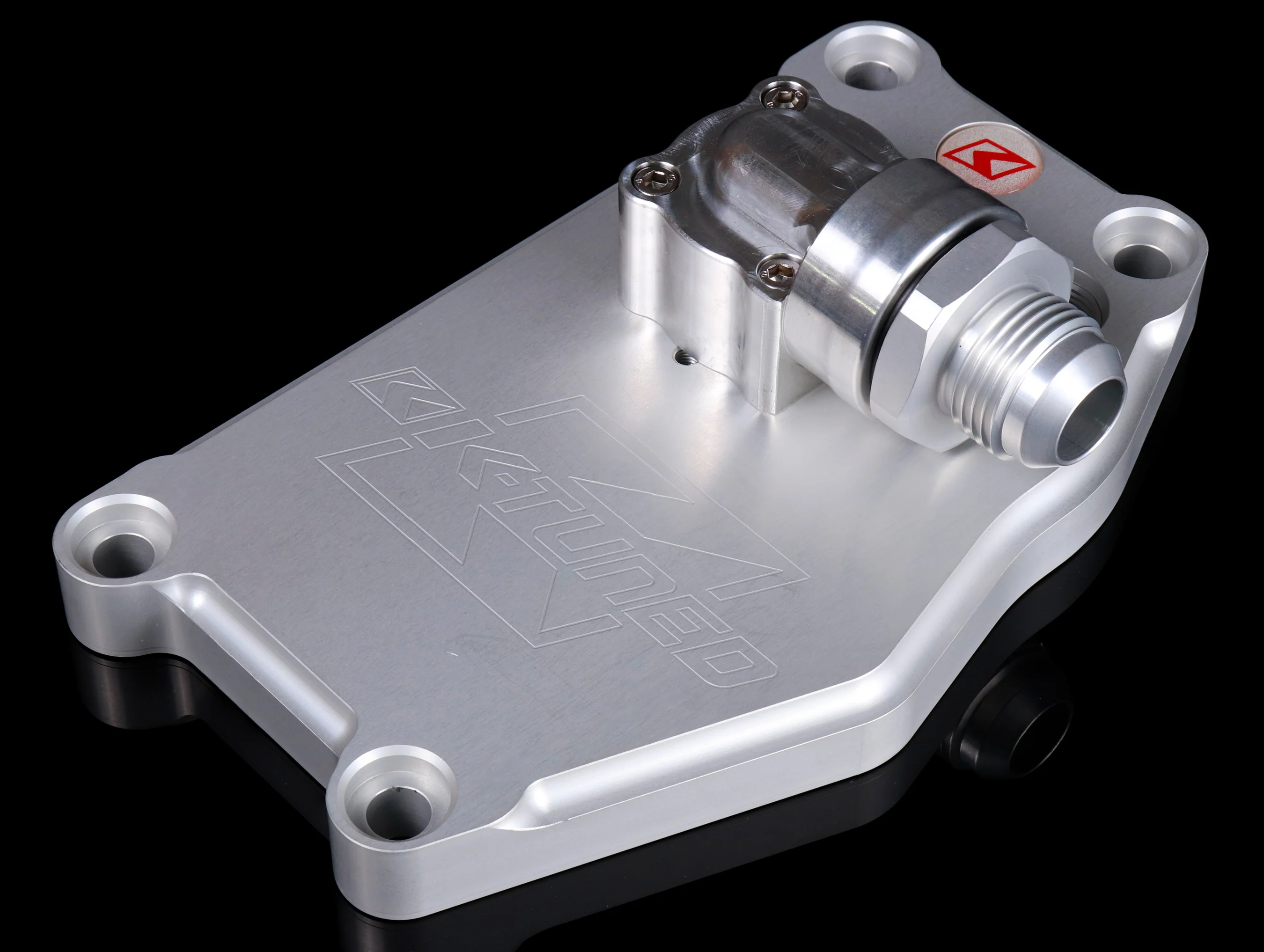 K-Tuned Complete K-Series Alternator Water Plate Kit w/ Electric Water Pump - Image 5